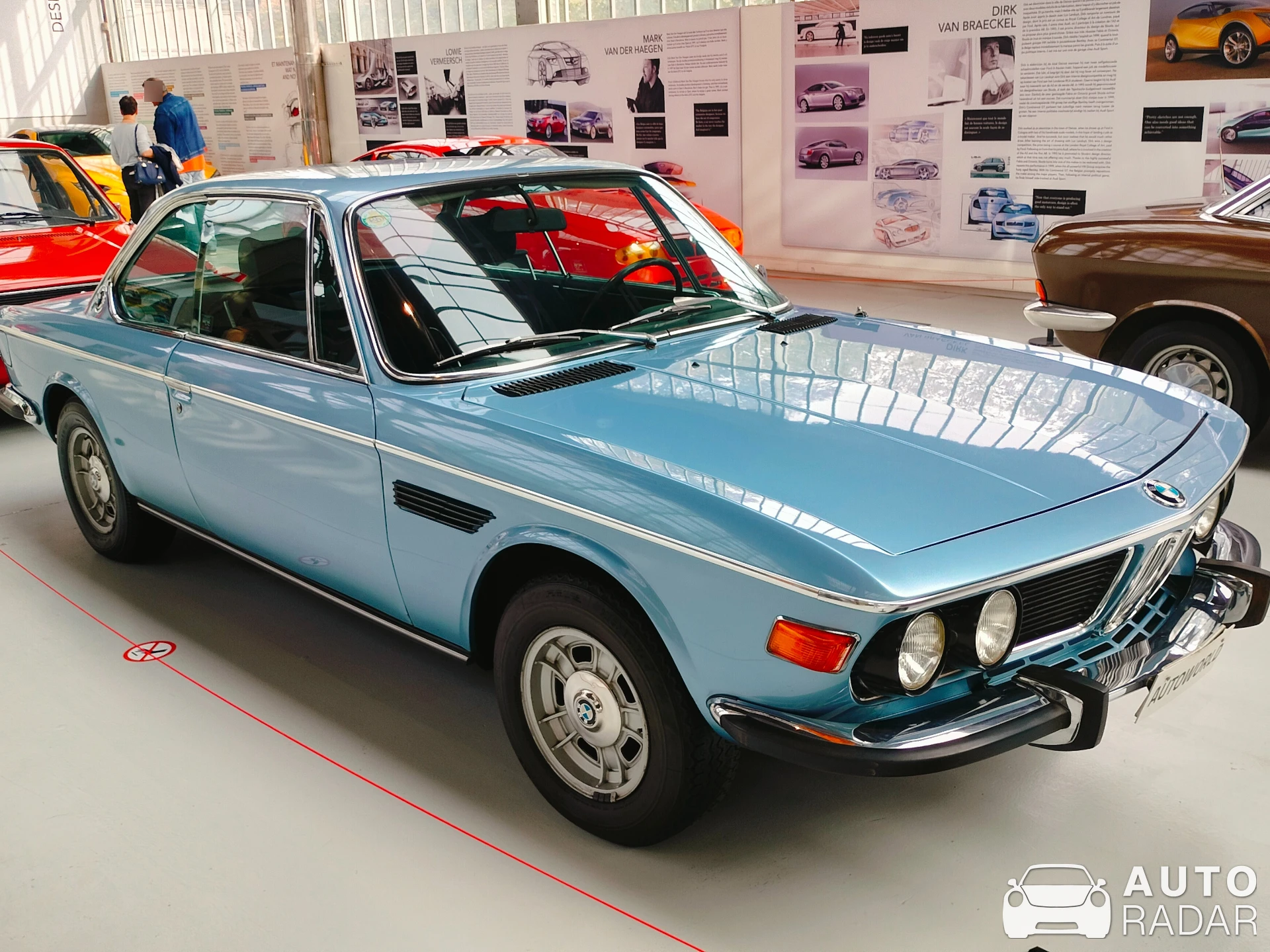 BMW 2800 CS E9 spotted in Brussels