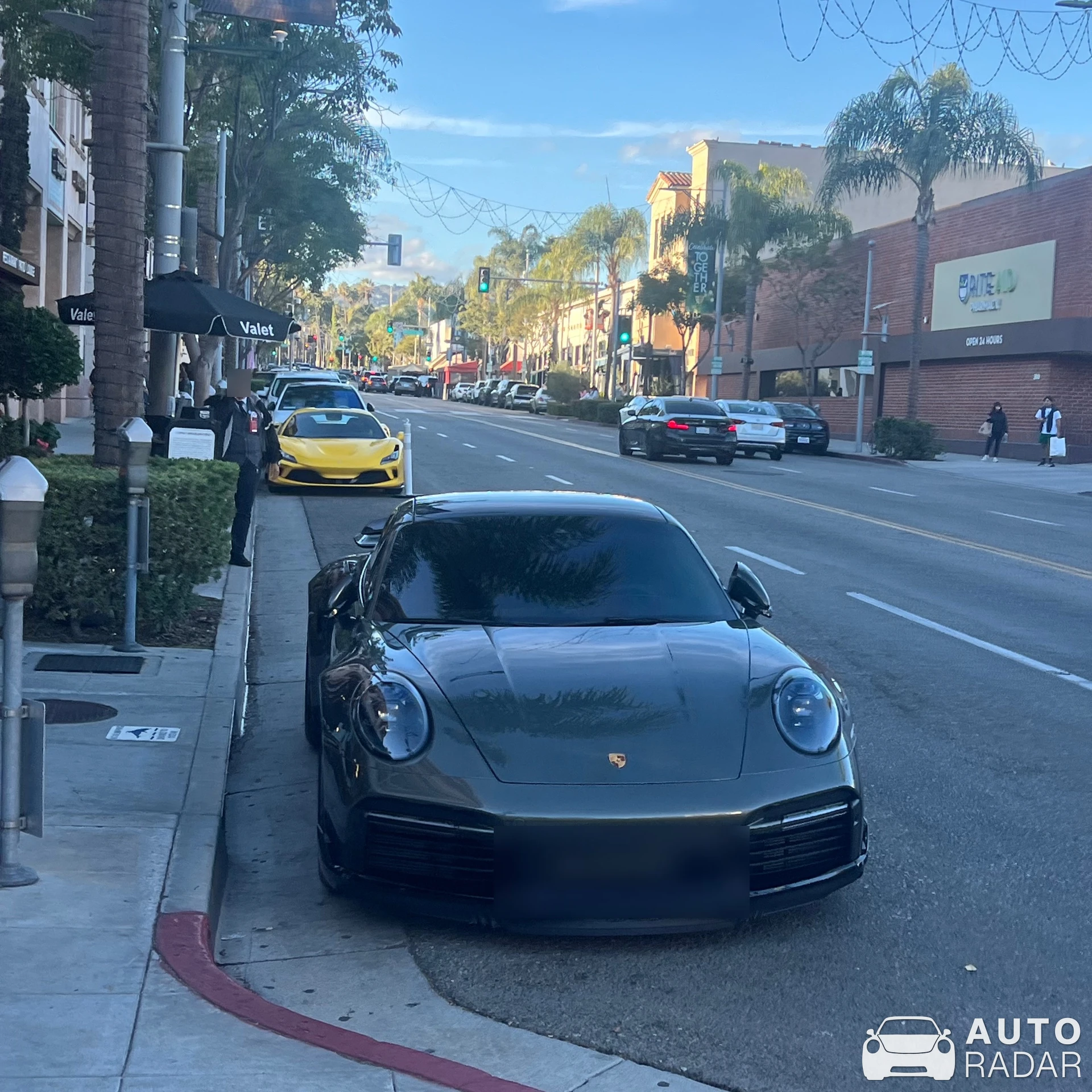 Porsche 992 Turbo S MkI spotted in Beverly Hills, United States