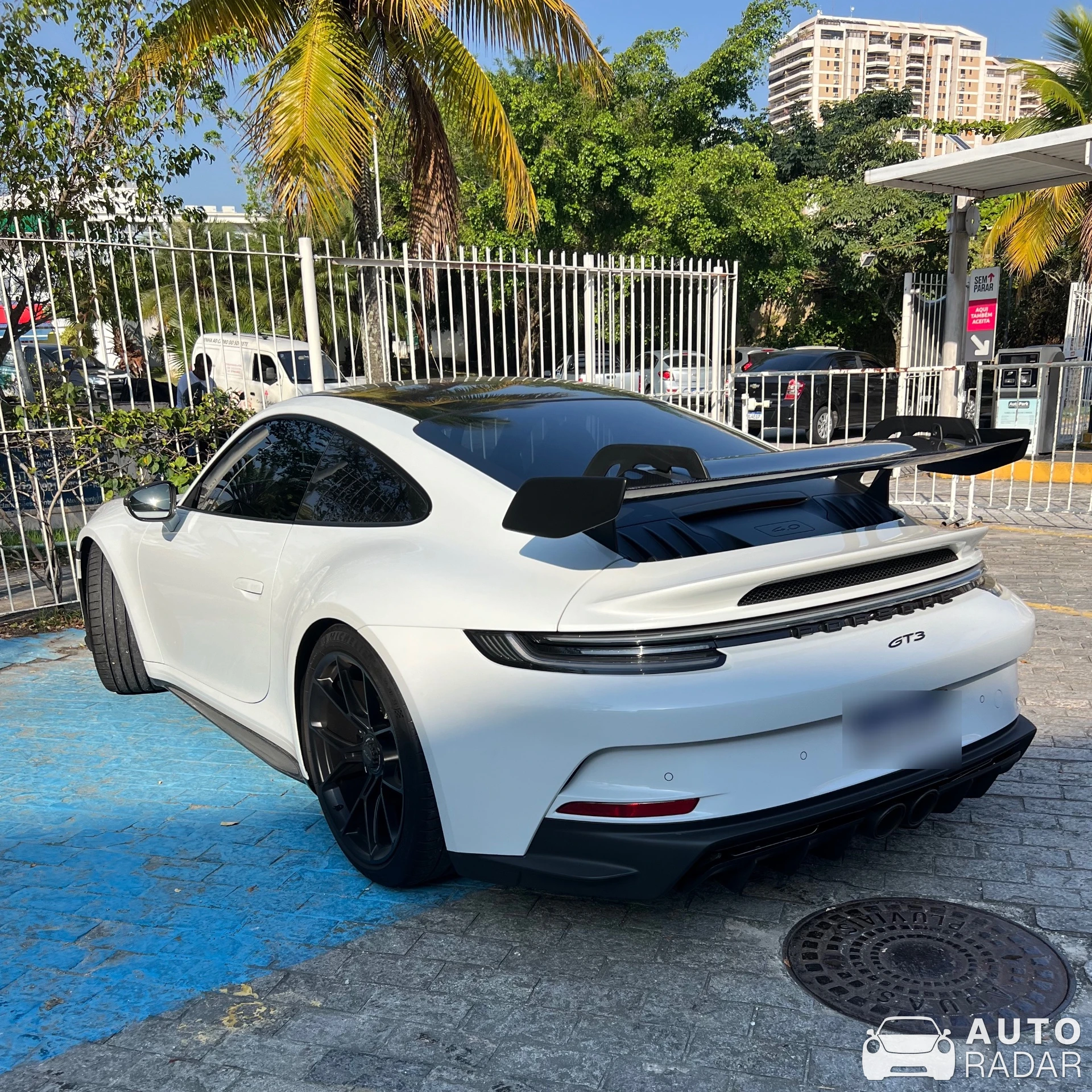 Porsche 992 GT3 MkI spotted in Barra da Tijuca, Brazil