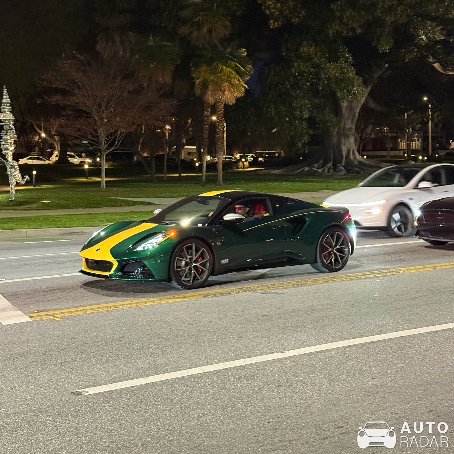 Lotus Emira V6 spotted in Beverly Hills, United States