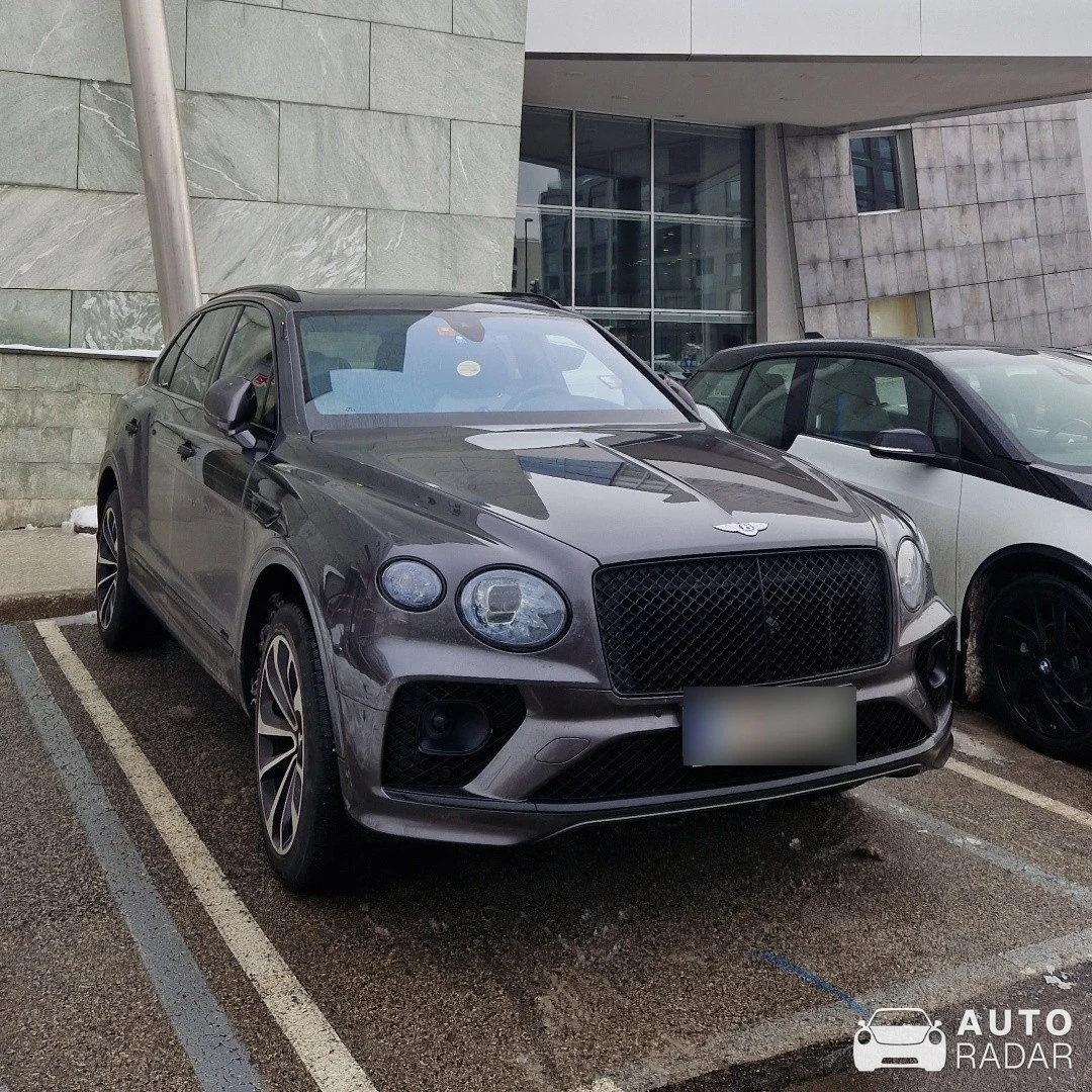 Bentley Bentayga spotted in Ljubljana, Slovenia