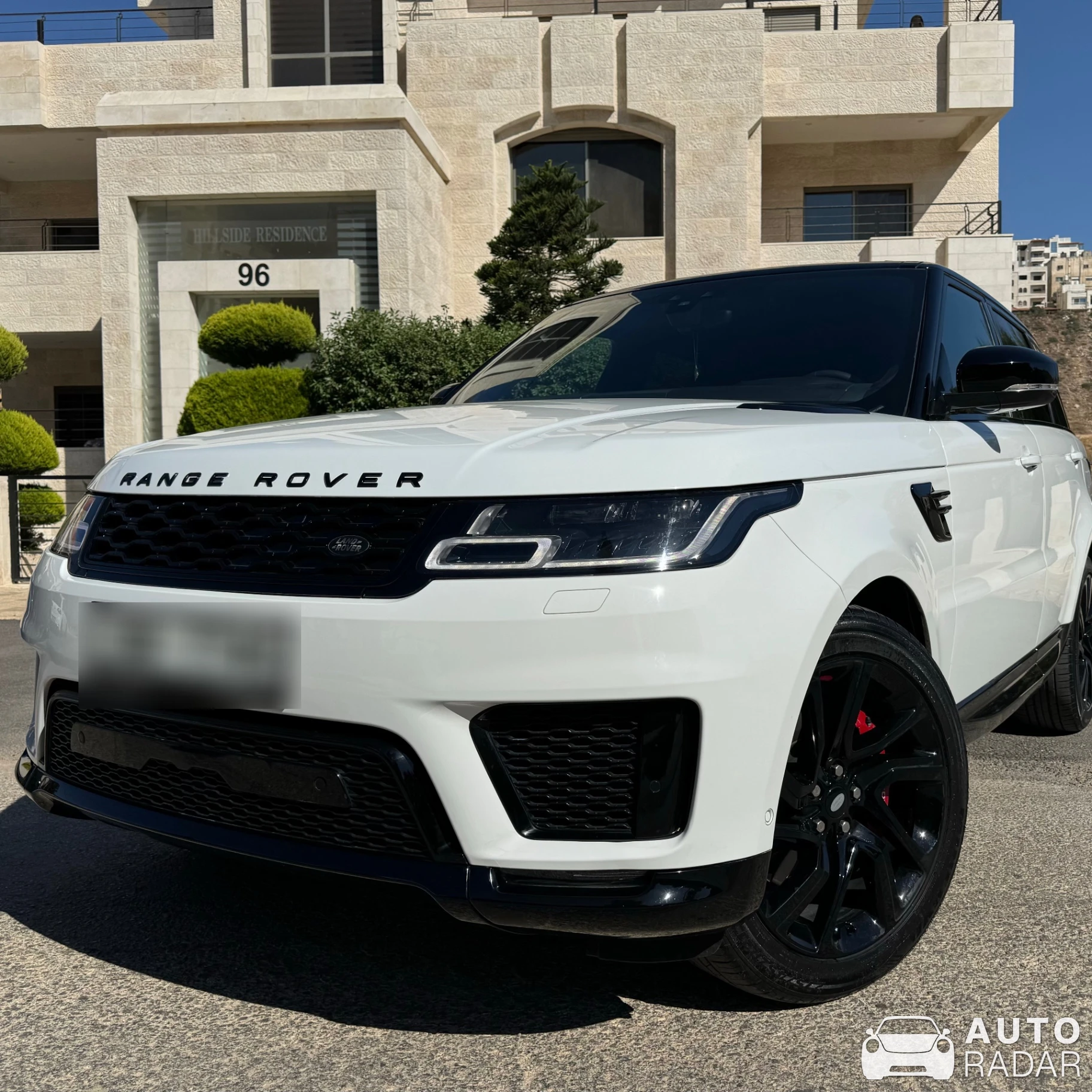 Land Rover Range Rover Sport spotted in Amman, Jordan