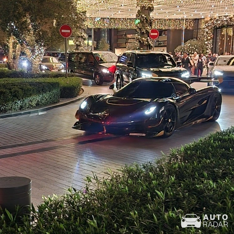 Koenigsegg Jesko Attack Odin spotted in Dubai, United Arab Emirates
