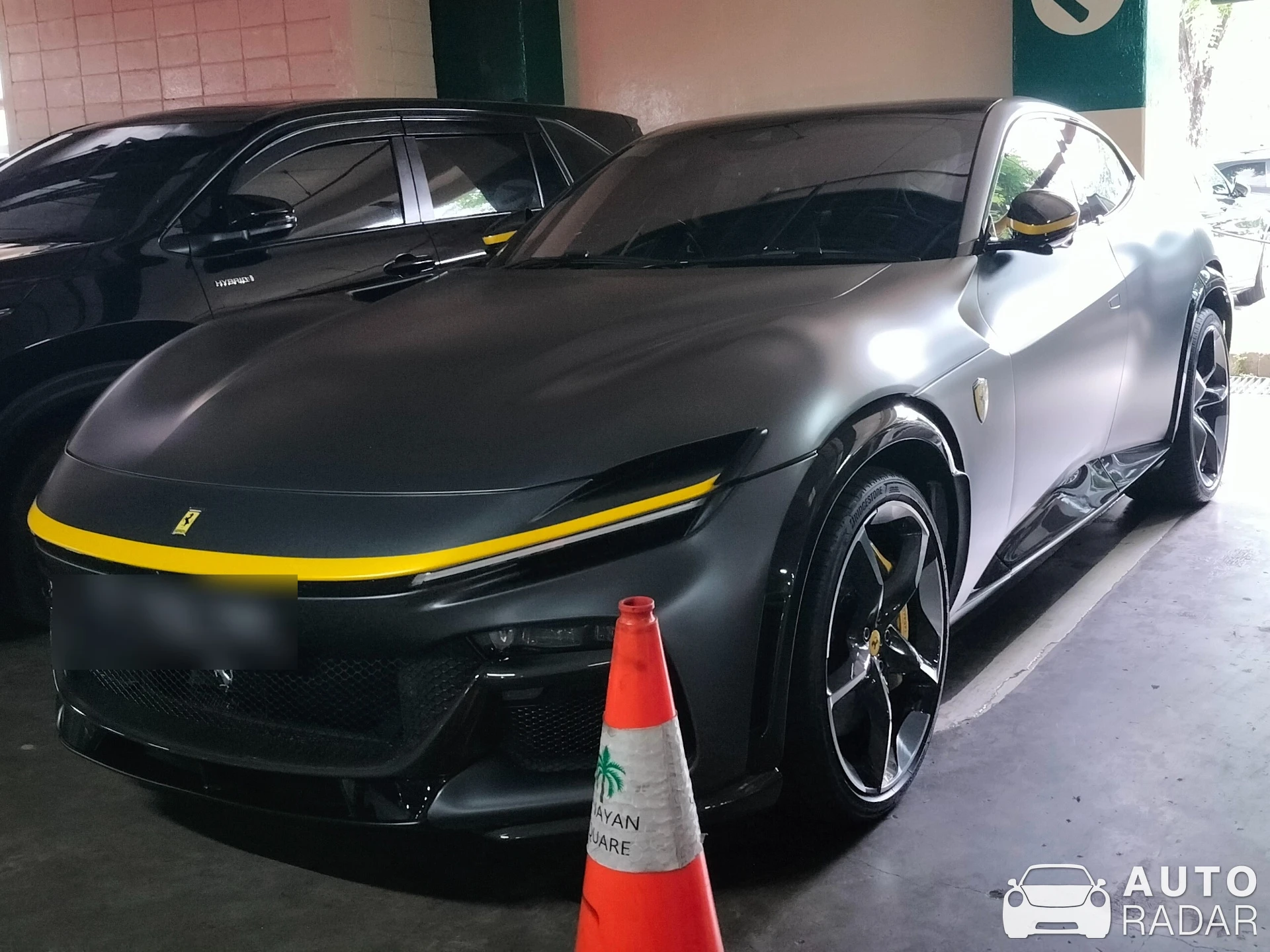 Ferrari Purosangue spotted in Central Jakarta City, Indonesia
