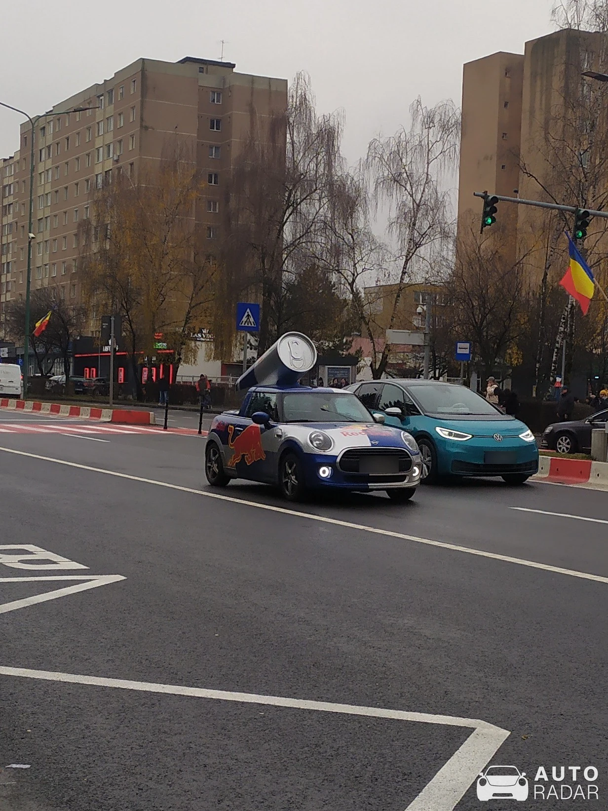 Mini Cooper Red Bull spotted in Brașov, Romania
