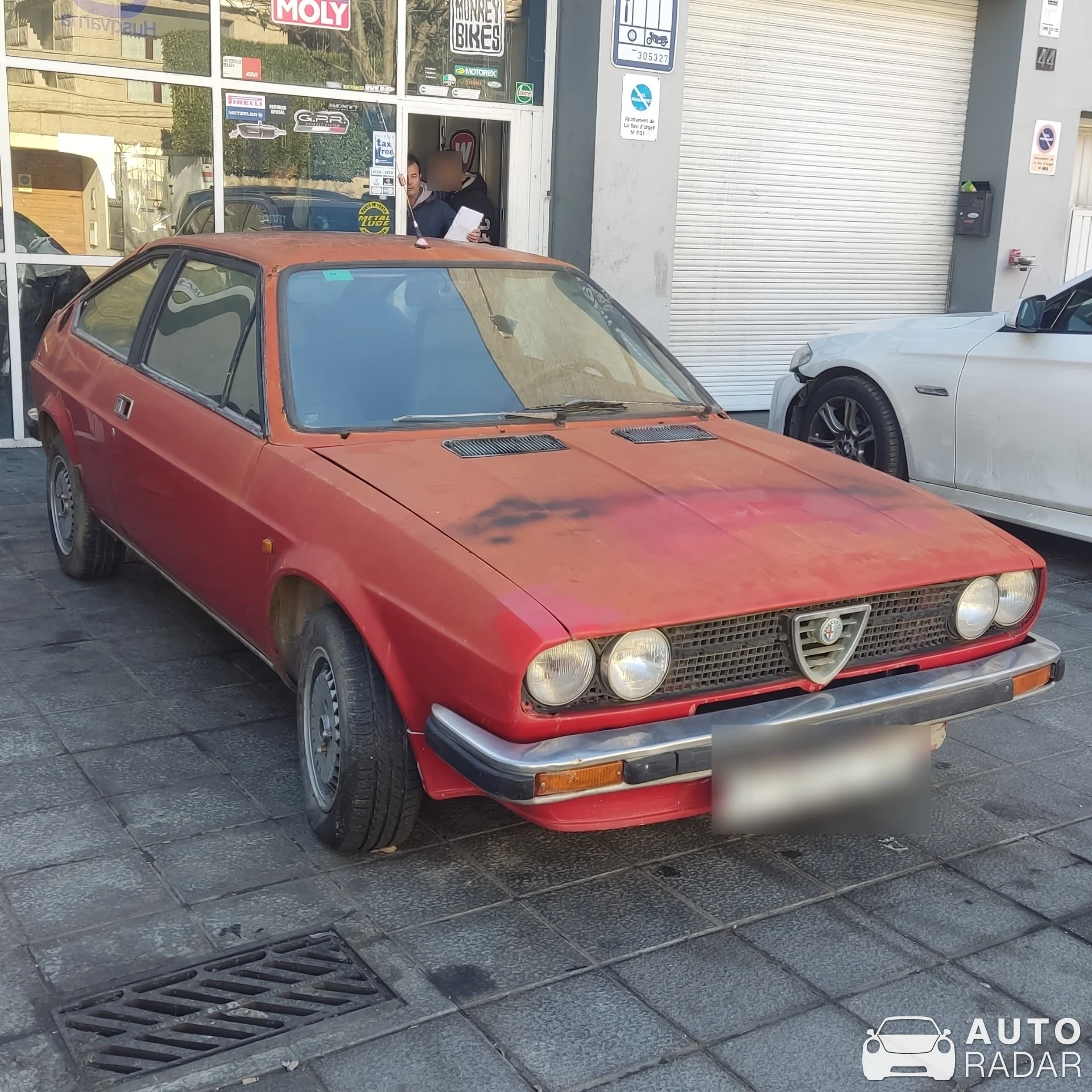 Alfa Romeo Giulia Sprint GT spotted in La Seu d'Urgell, Spain