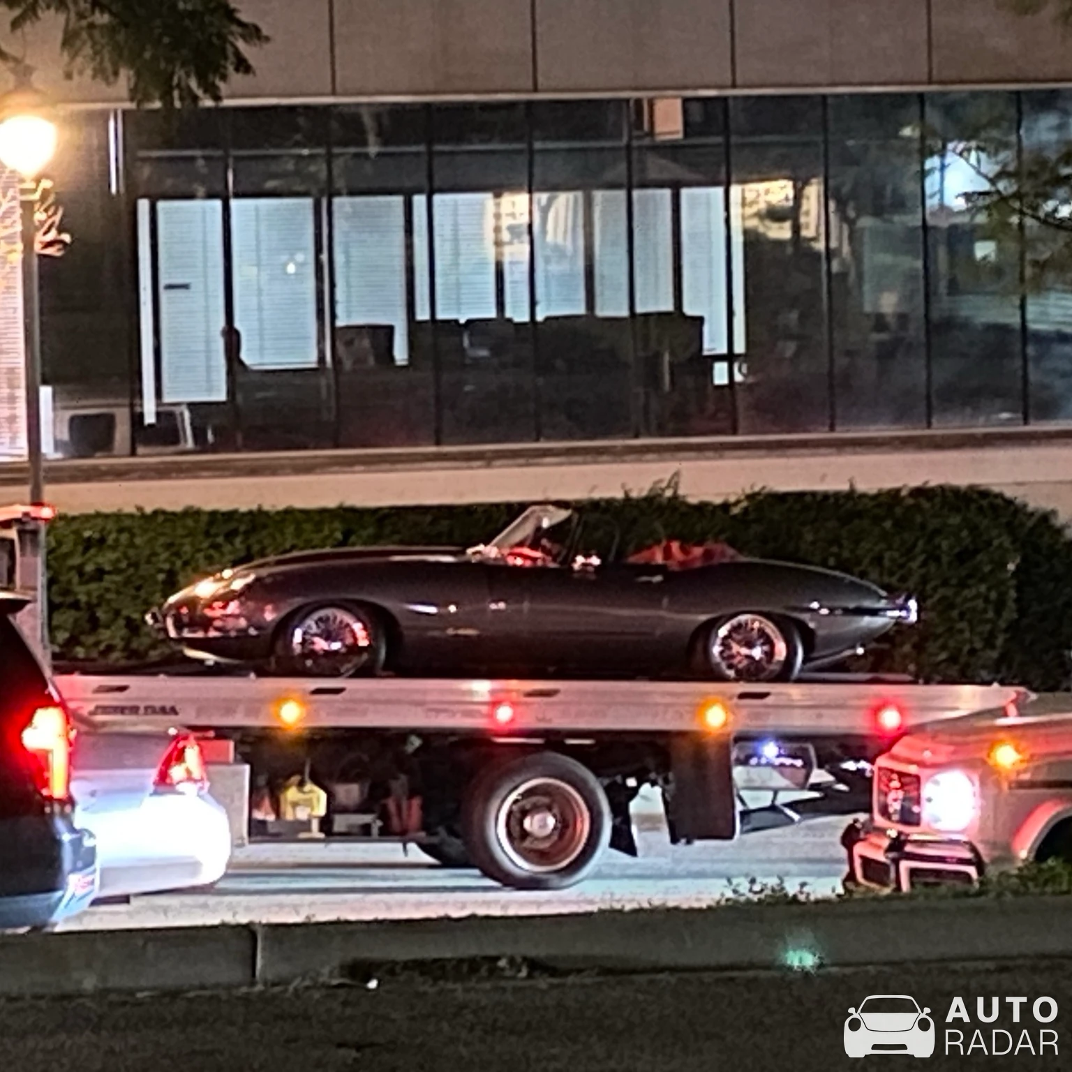 Jaguar E-Type Roadster spotted in Los Angeles, United States
