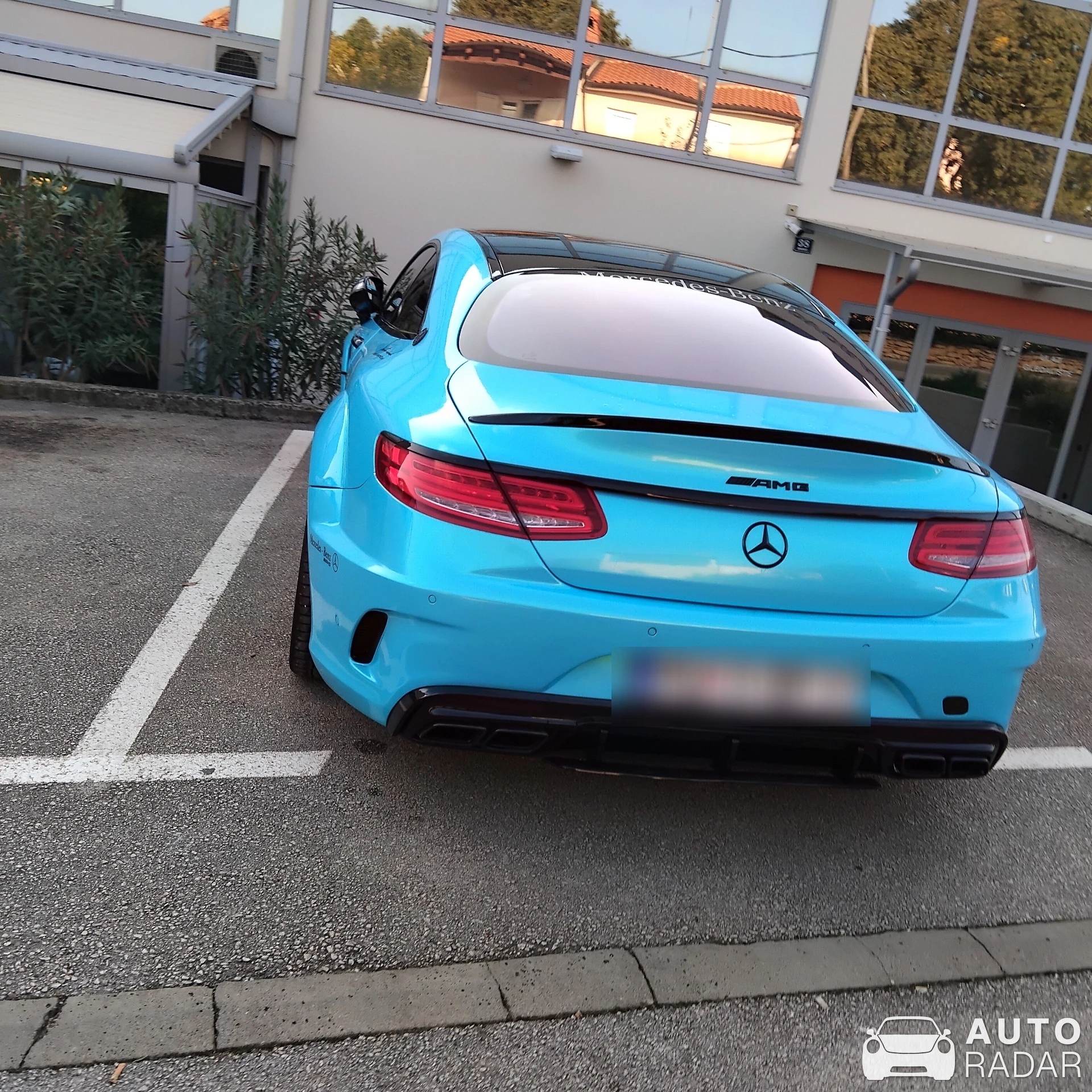Mercedes-Benz S 63 AMG Coupé C217 spotted in Kaštelir, Hrvatska