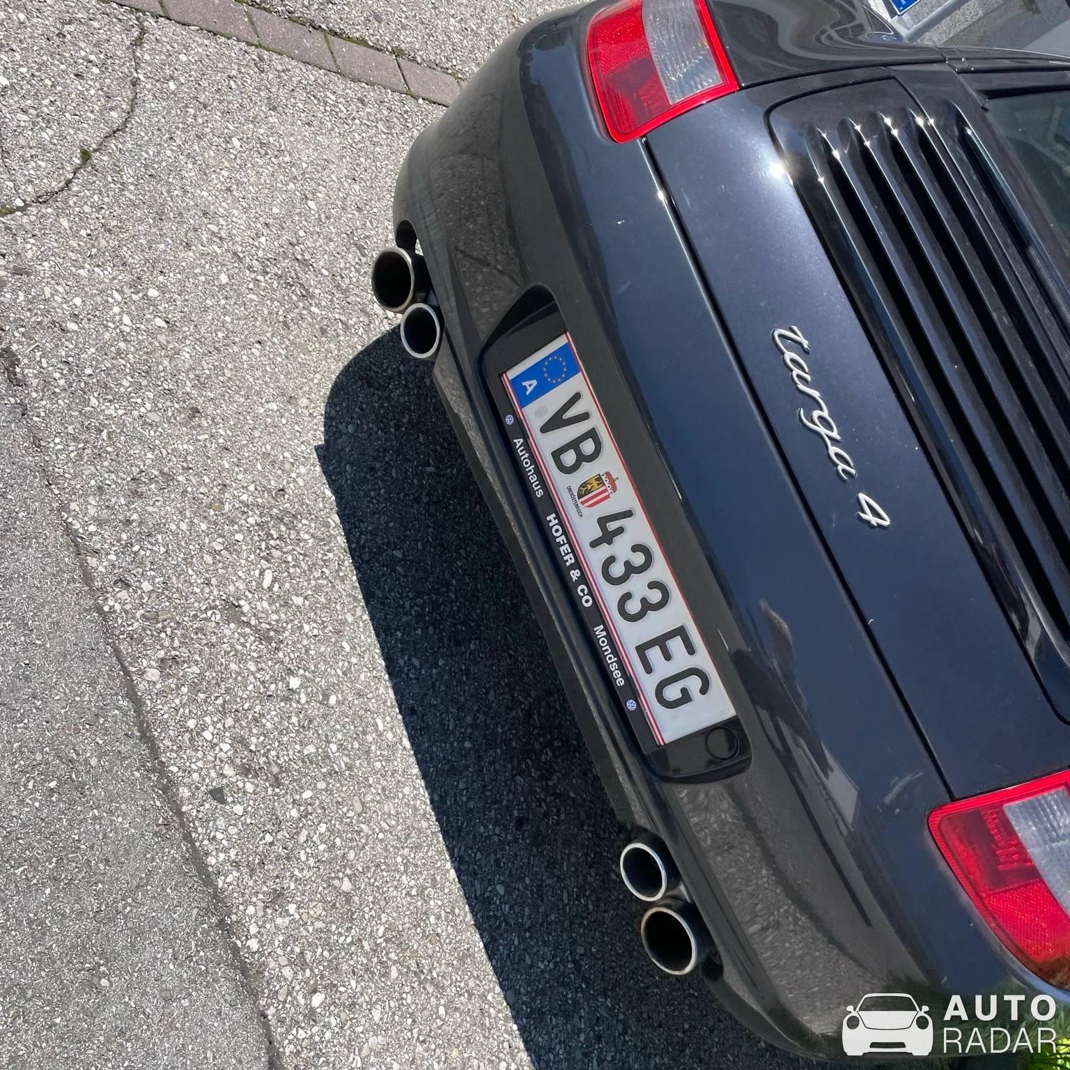 Porsche 997 Targa spotted in Mondsee, Österreich