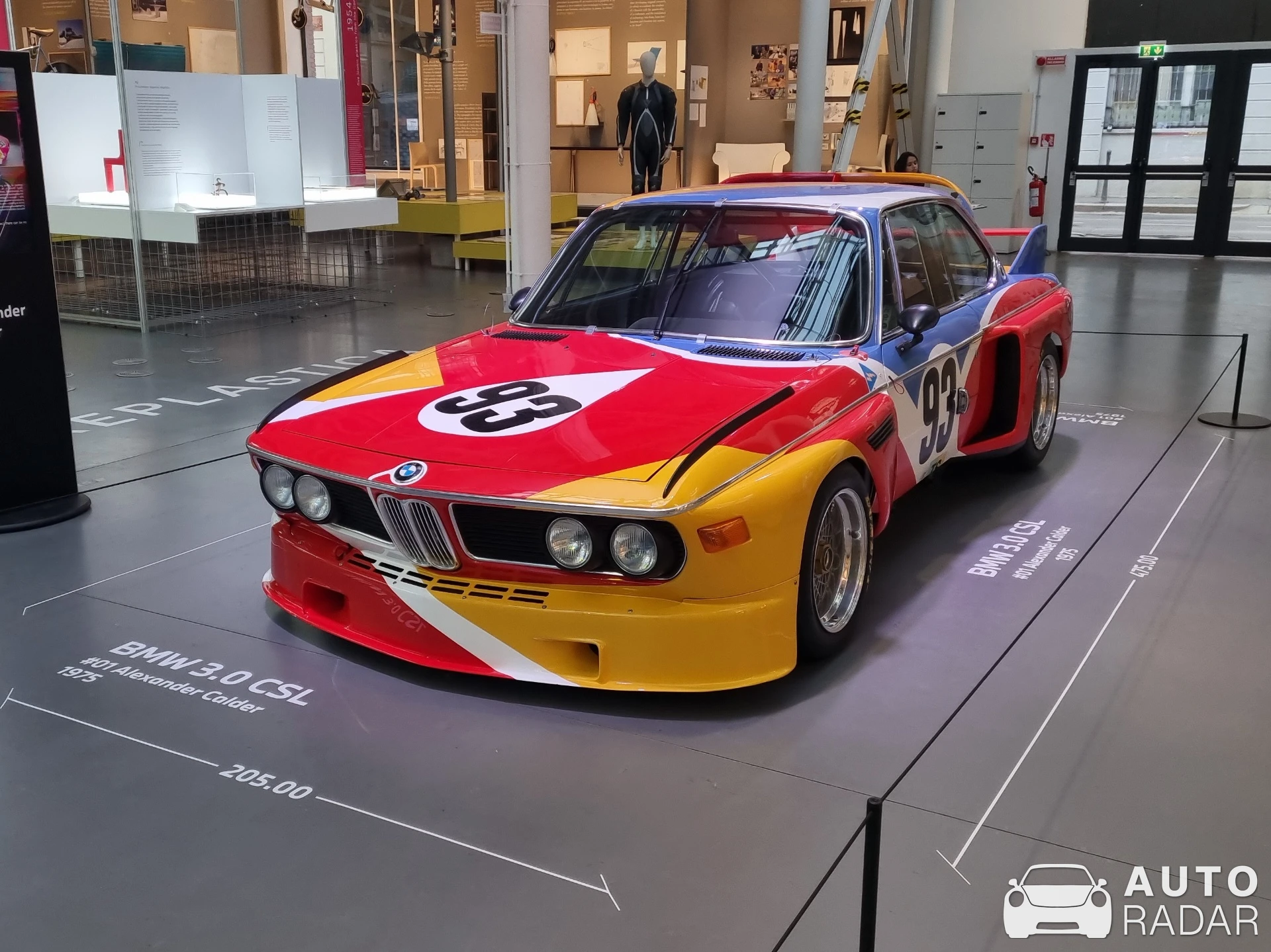 BMW 3.0 CSL E9 Renncoupé spotted in Milano, Italy