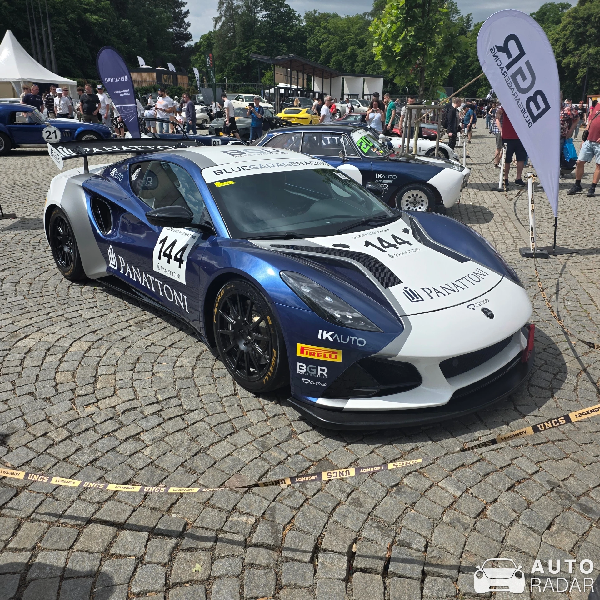 Lotus Emira GT4 spotted in Praha