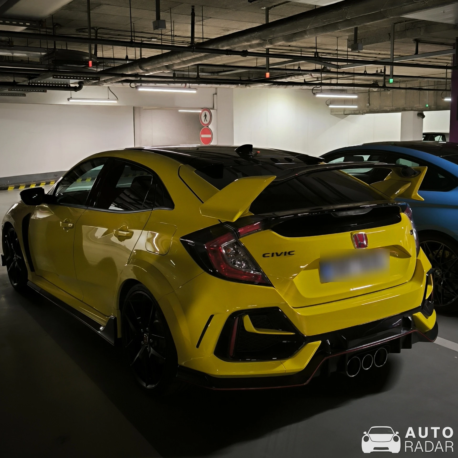 Honda Civic Type-R 2017 spotted in Ostrava