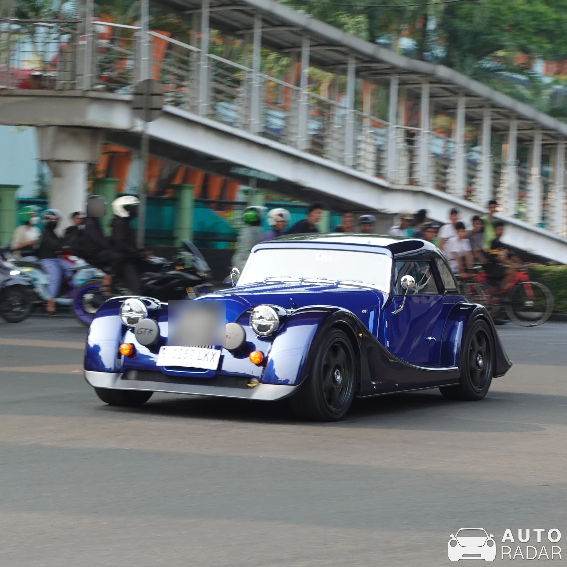 Morgan Plus 8 GTR spotted in Jakarta