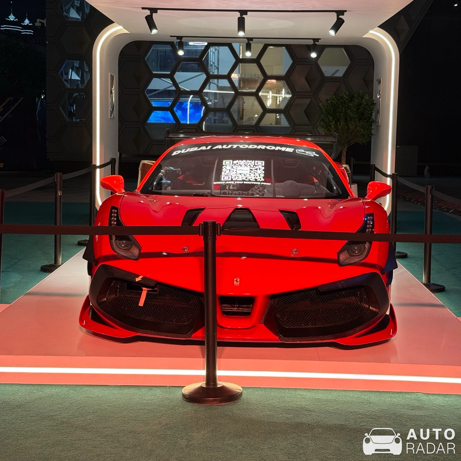 Ferrari 488 Challenge EVO spotted in Dubai, United Arab Emirates