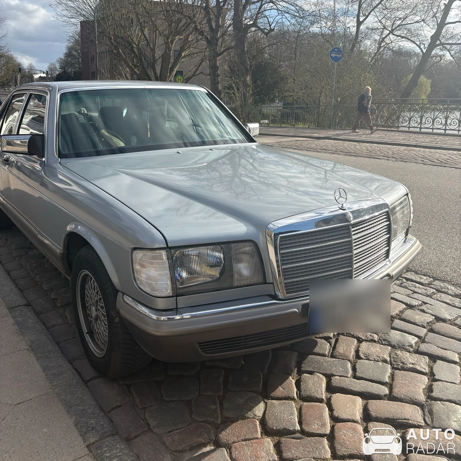 Mercedes-Benz S-Klasse W126 spotted in Lübeck