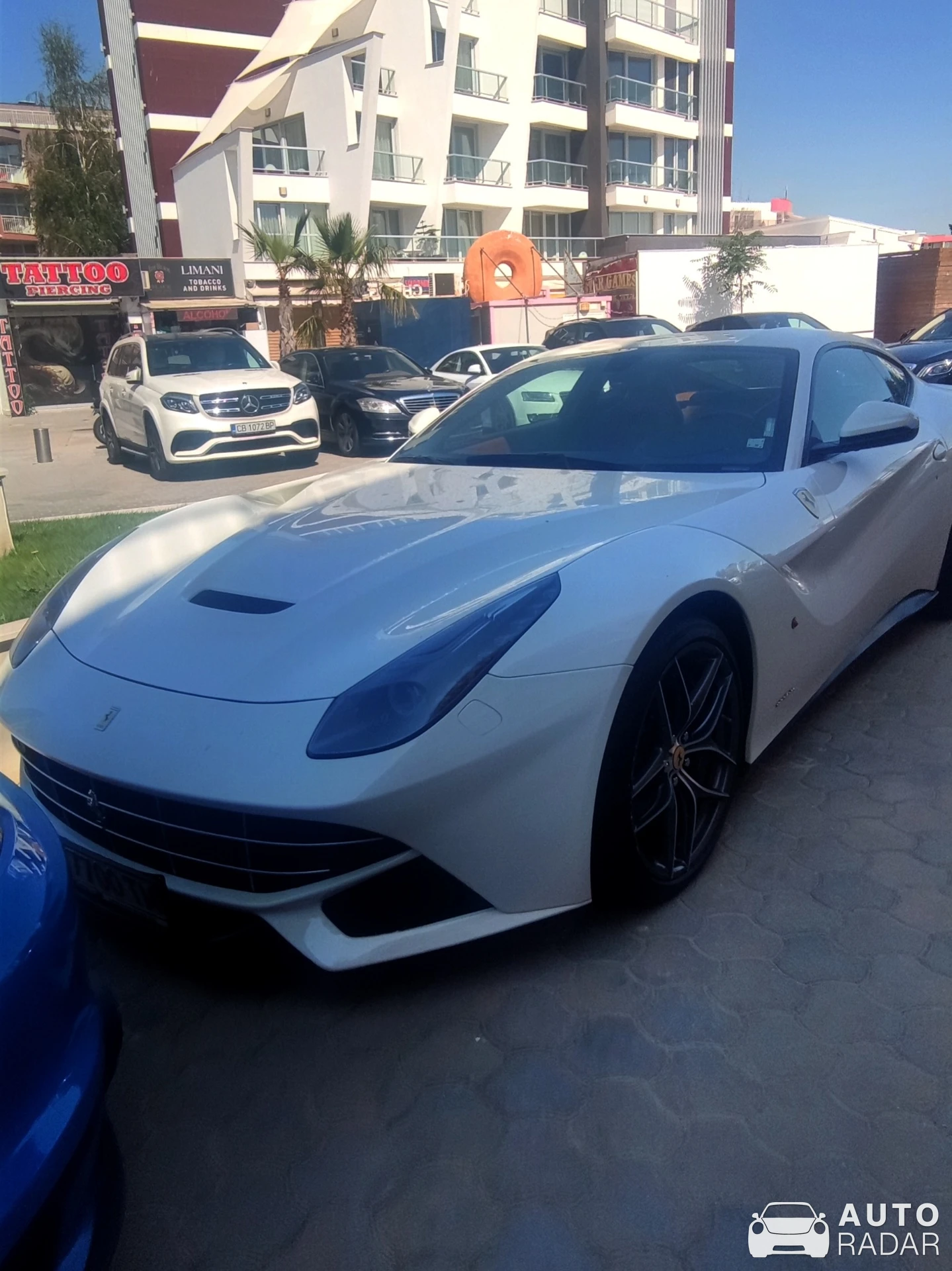 Ferrari F12berlinetta spotted in Sunny Beach, Bulgaria