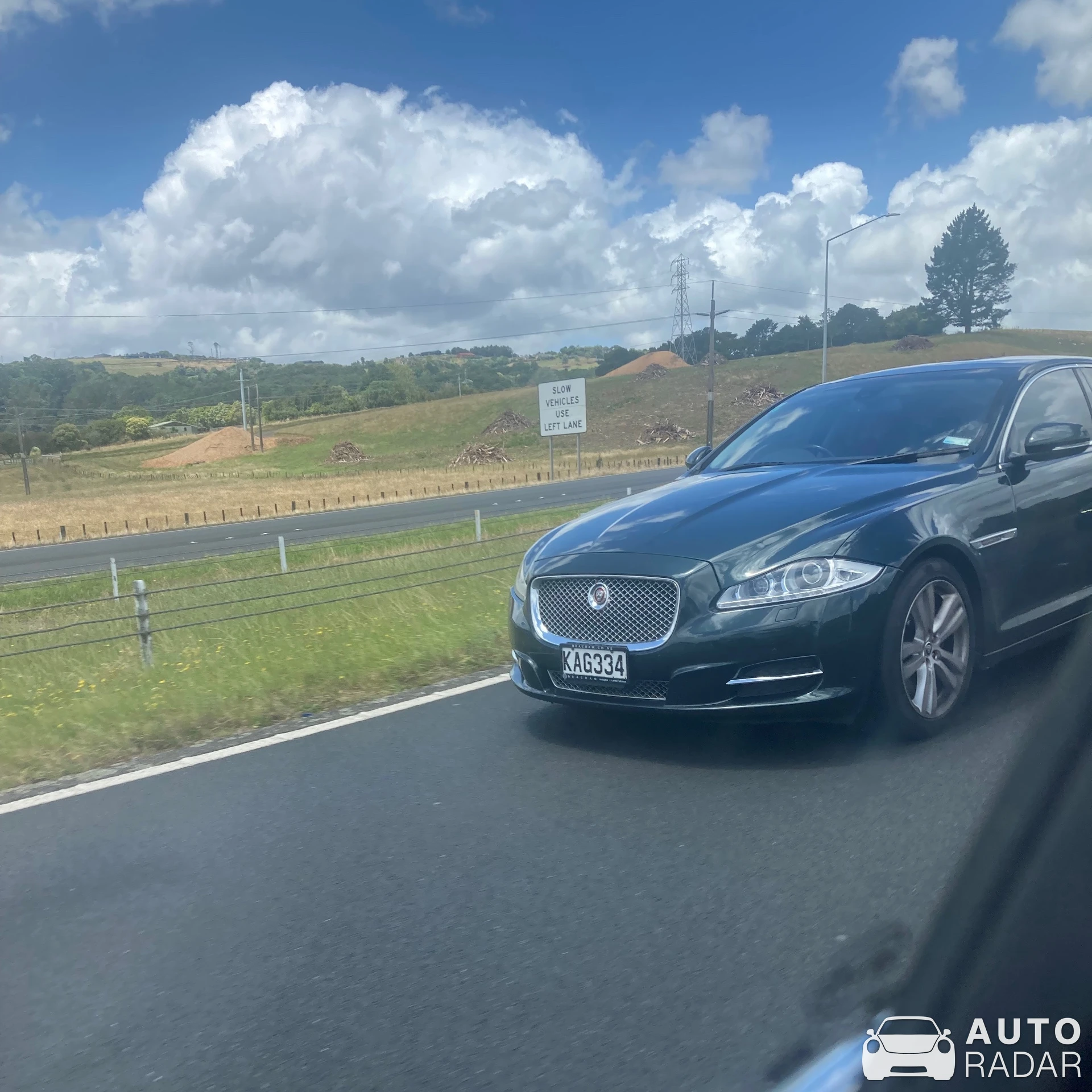 Jaguar XJ spotted in Bombay, New Zealand