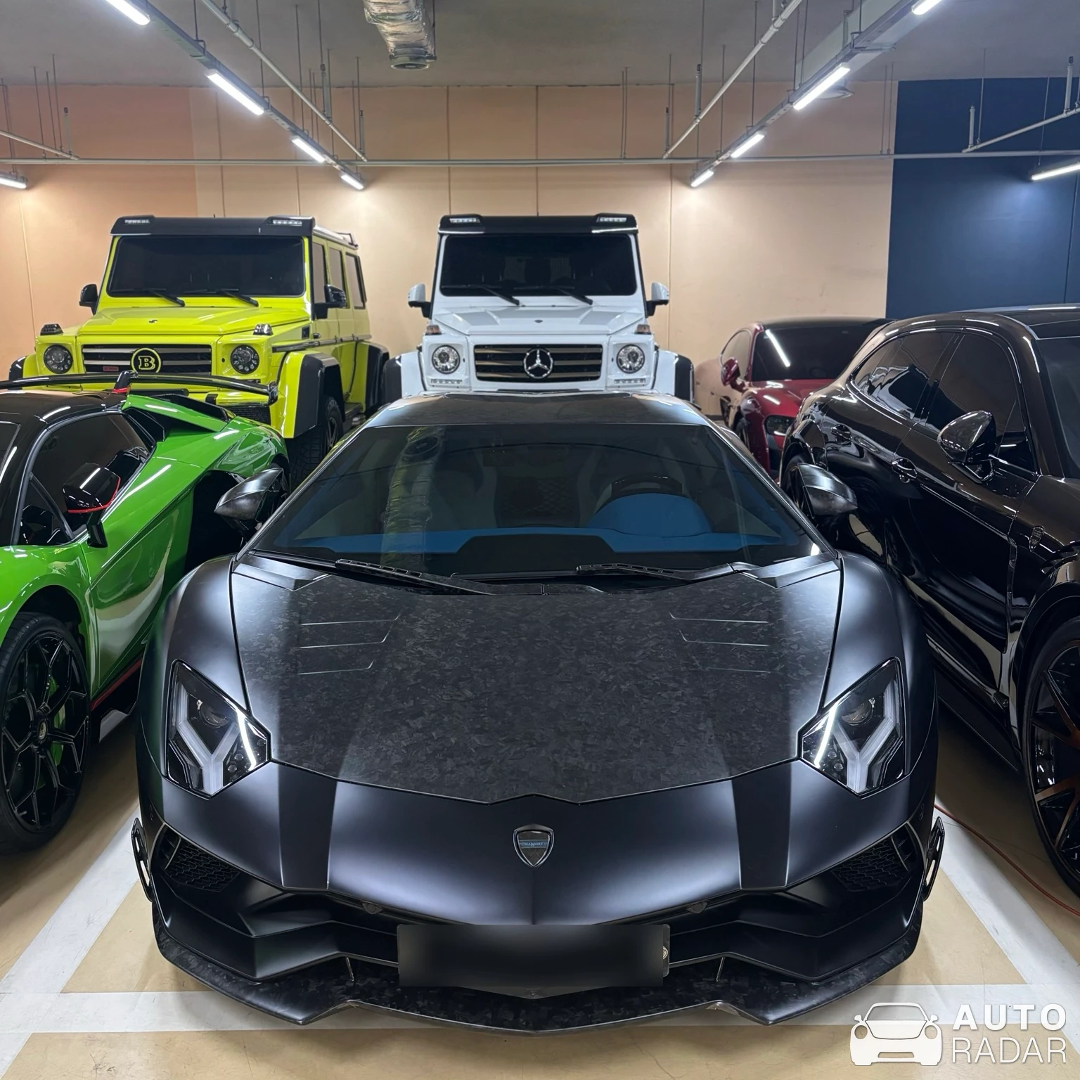 Lamborghini Aventador S LP740-4 Mansory spotted
