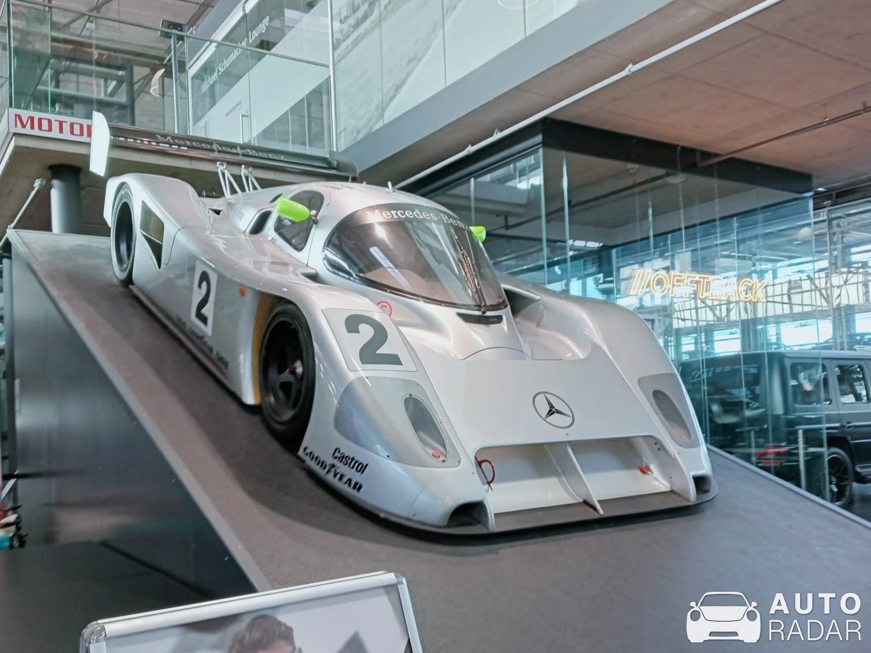 Mercedes-Benz C291 Sauber spotted