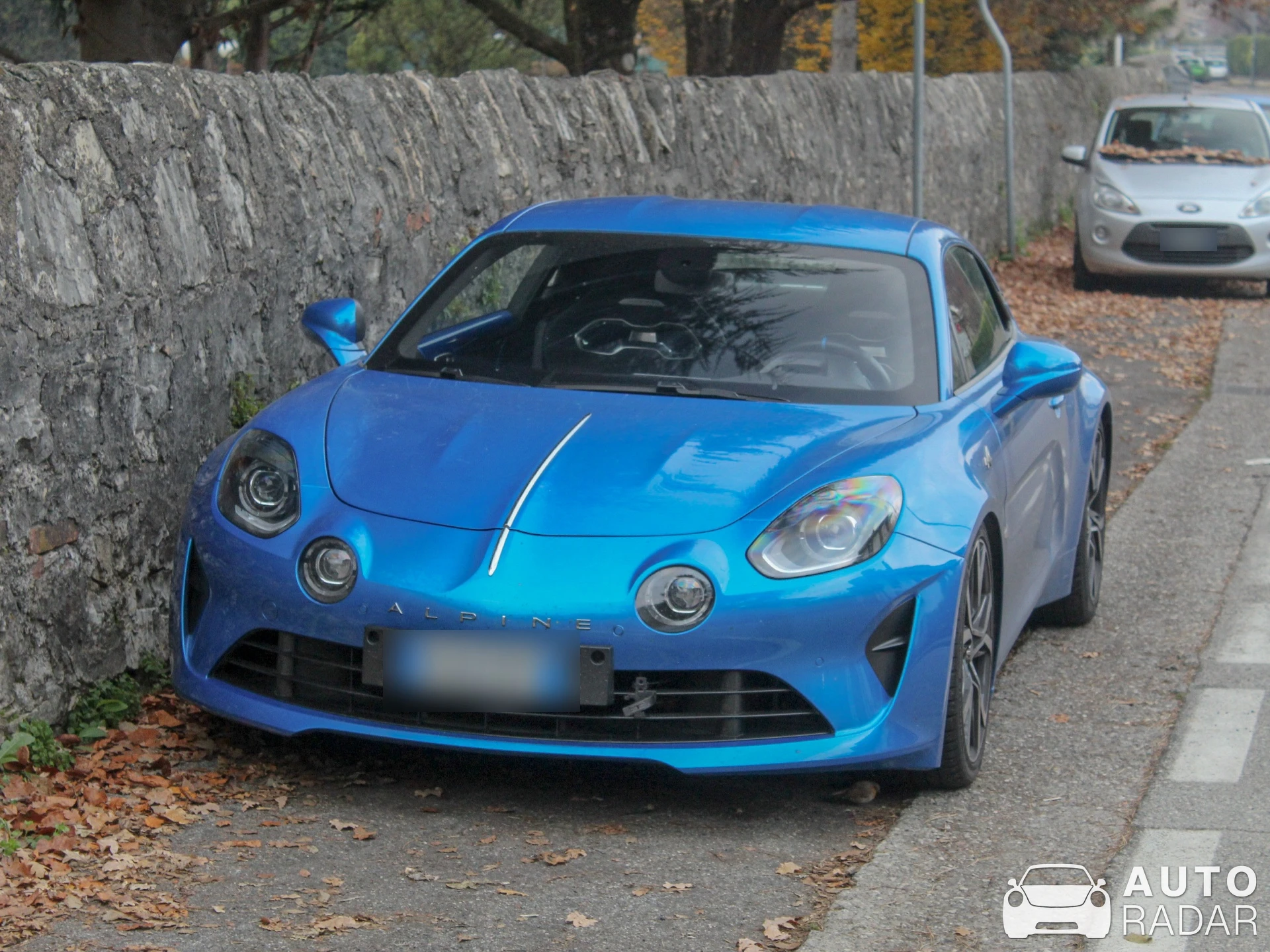 Alpine A110 spotted in Brescia, Italy