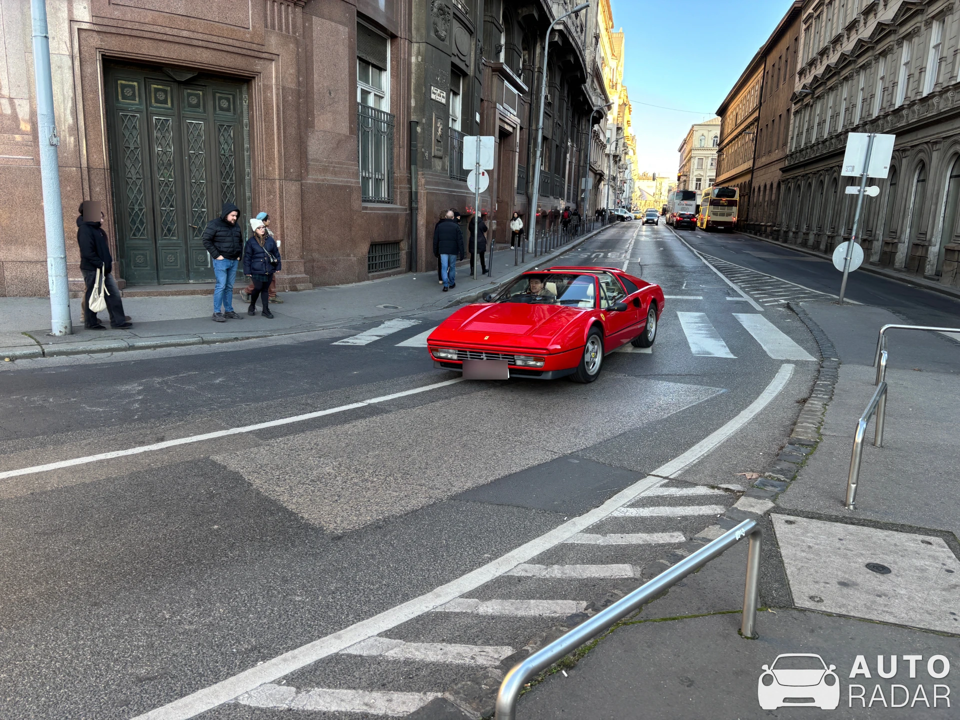 Ferrari 308 GTS spotted in Budapest, Hungary