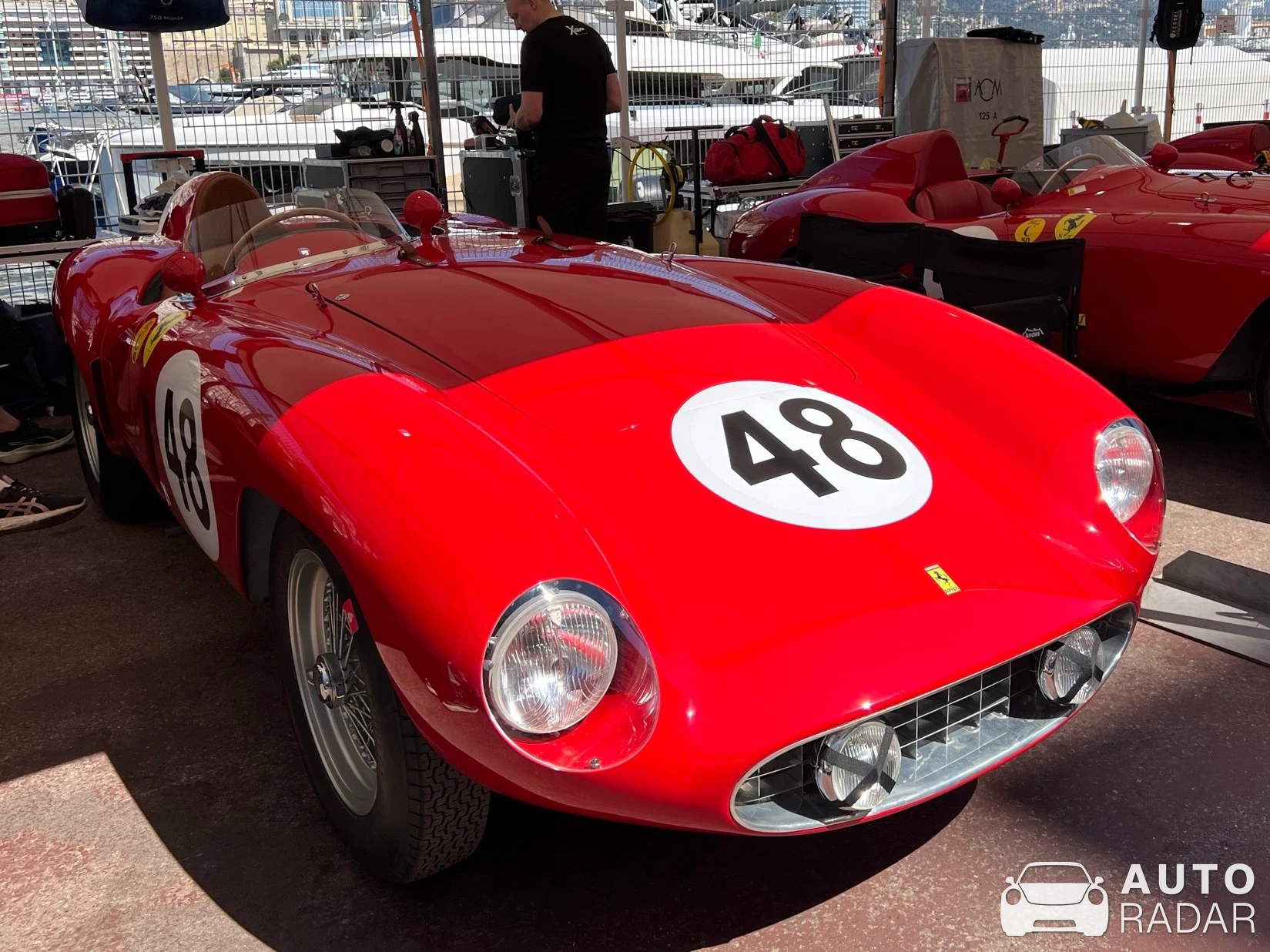 Ferrari 750 Monza spotted in Monaco