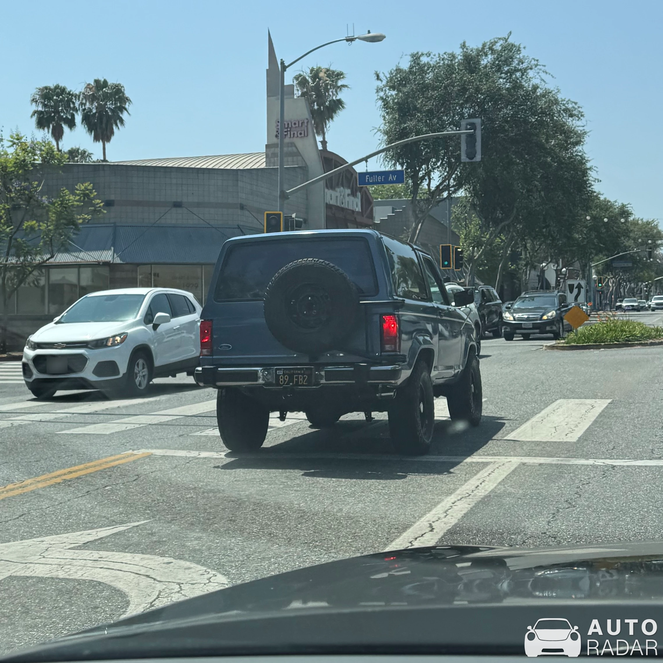 Ford Bronco II spotted in West Hollywood
