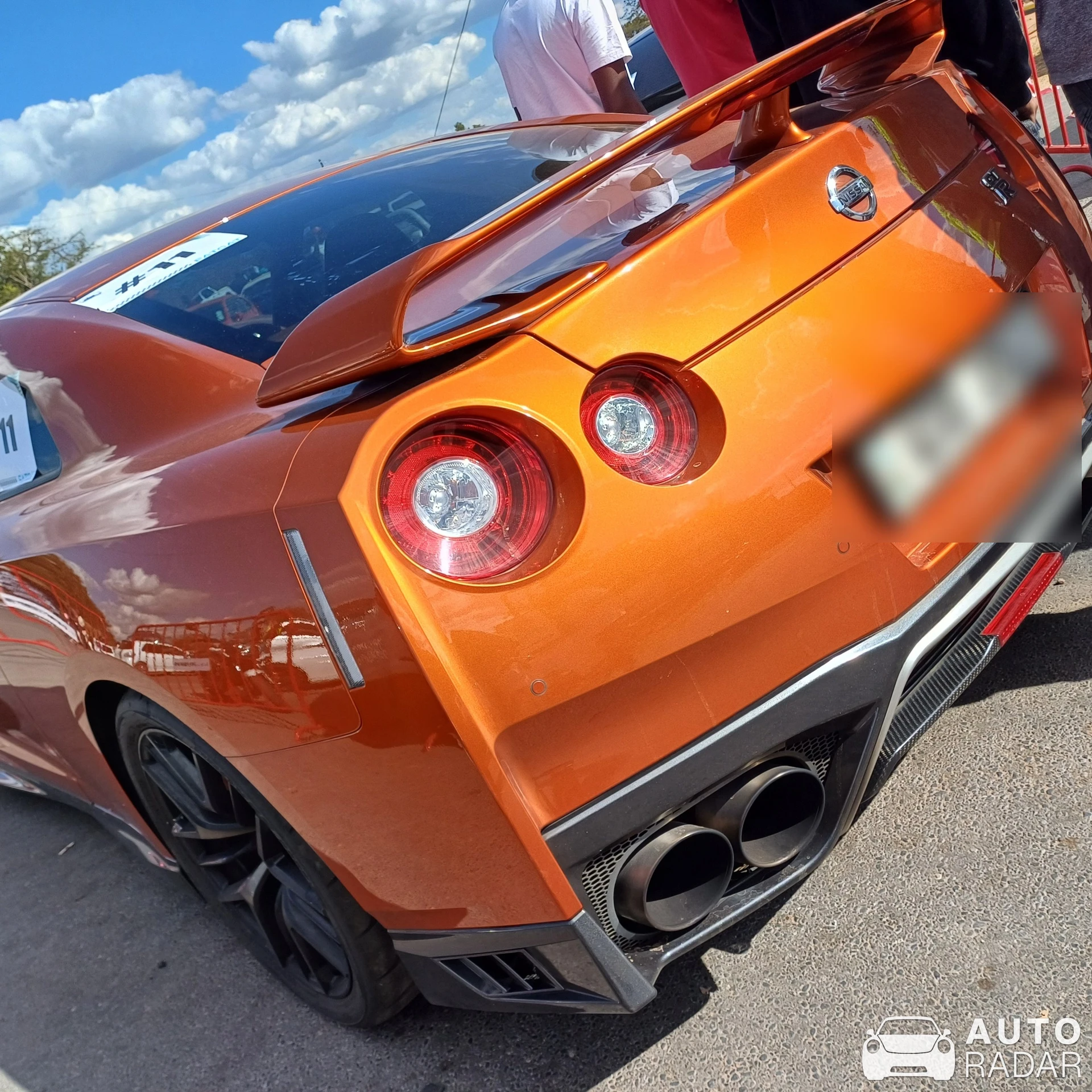 Nissan GT-R R35 spotted in Lusaka, Zambia