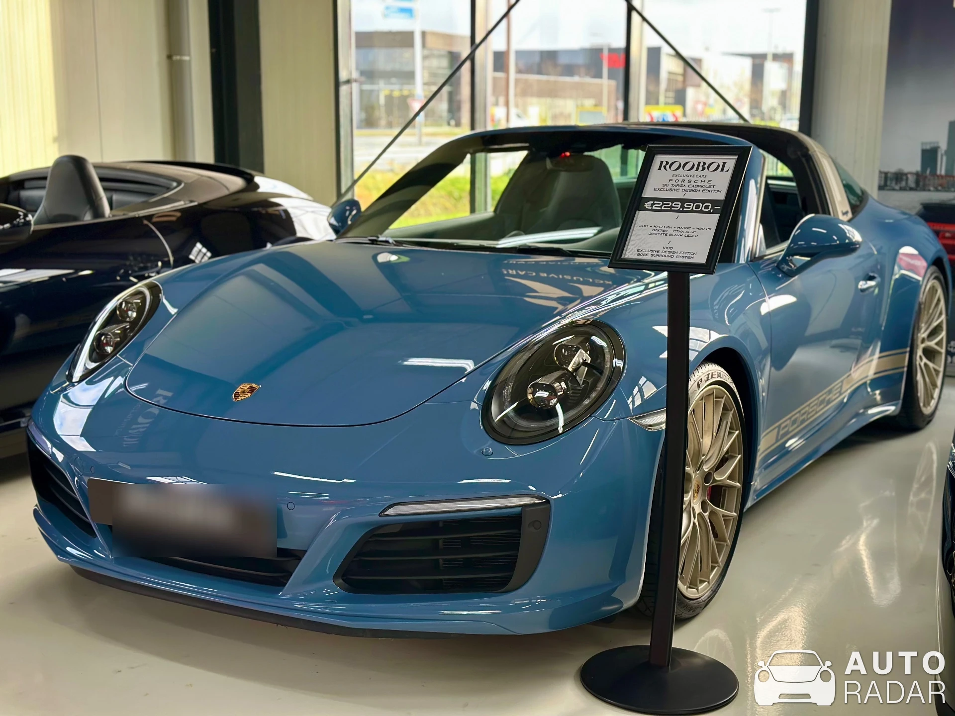 Porsche 991 Targa 4S MkII Exclusive Design Edition spotted in Berkel en Rodenrijs