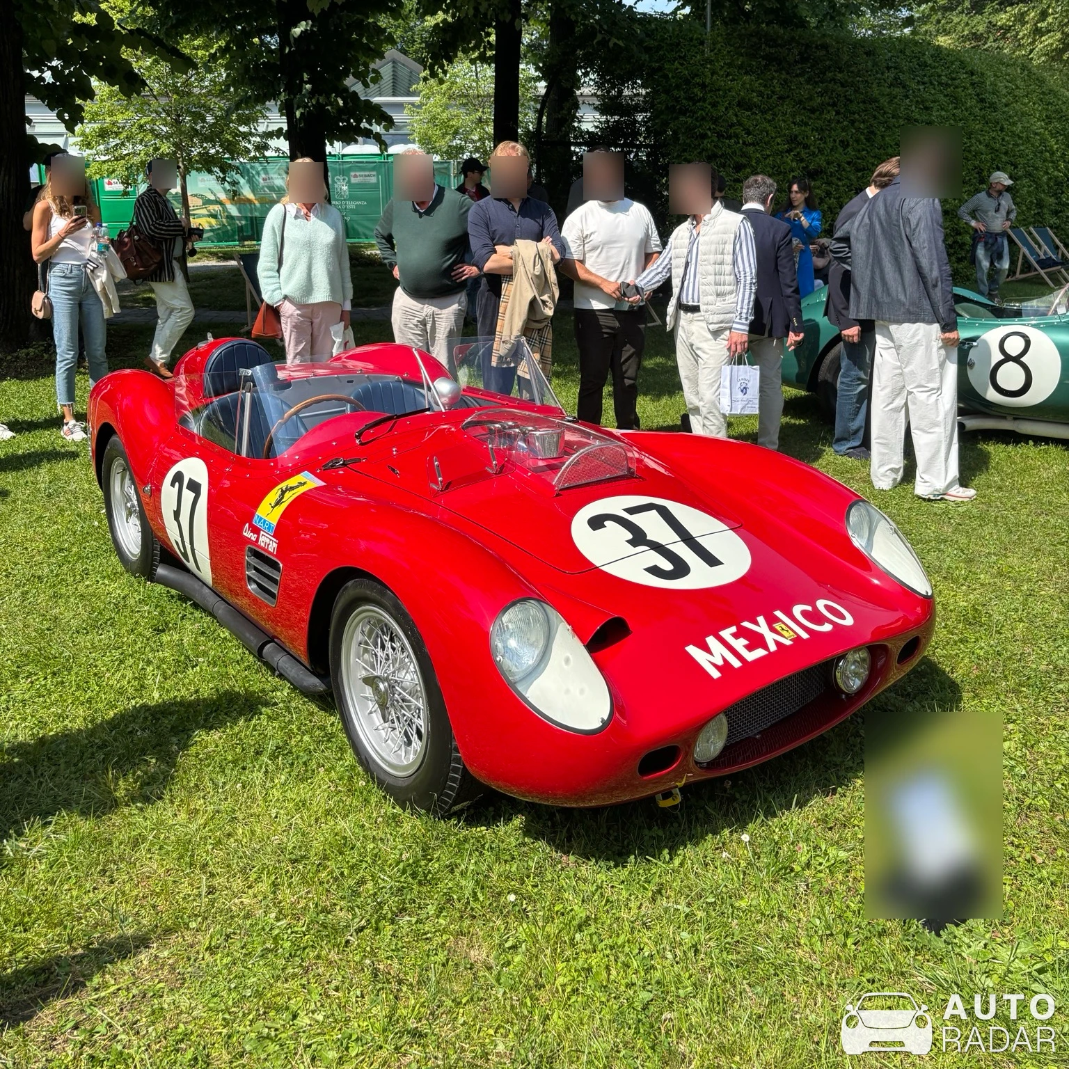 Ferrari Dino 196 S spotted in Cernobbio