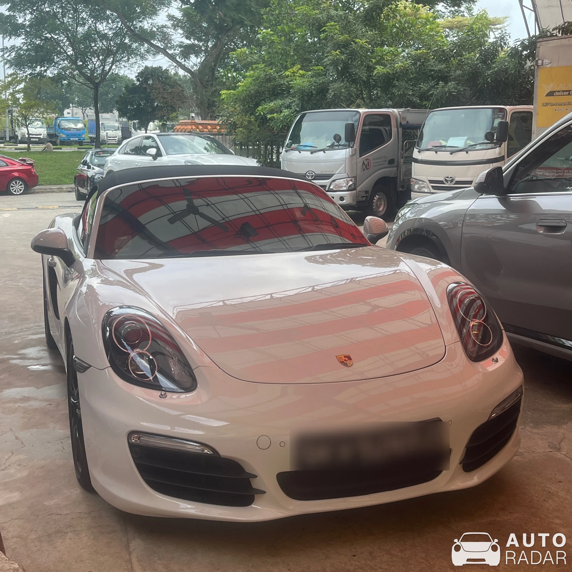 Porsche 981 Boxster S spotted in Singapura, Singapore
