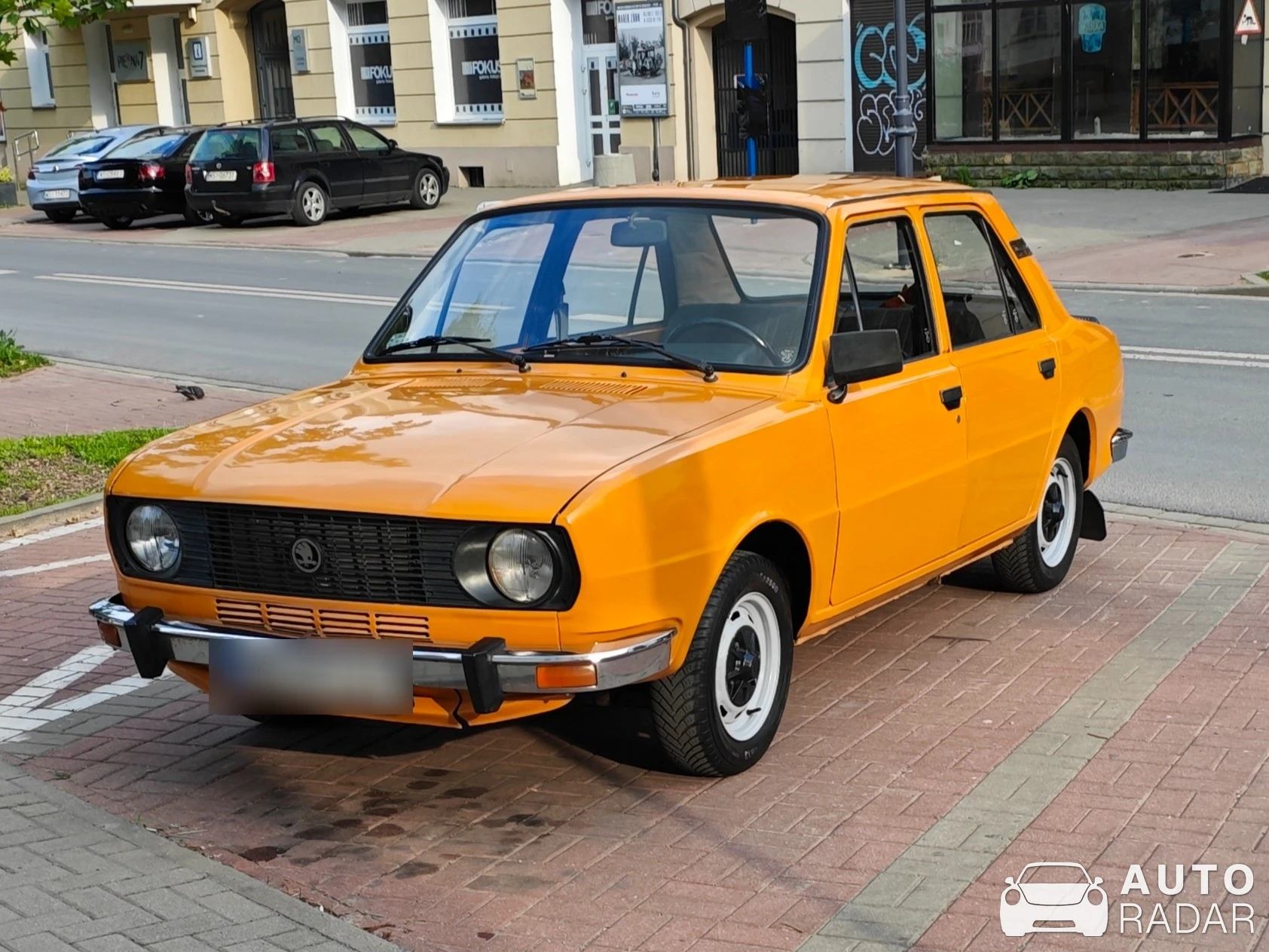 Škoda 105S spotted in Siedlce