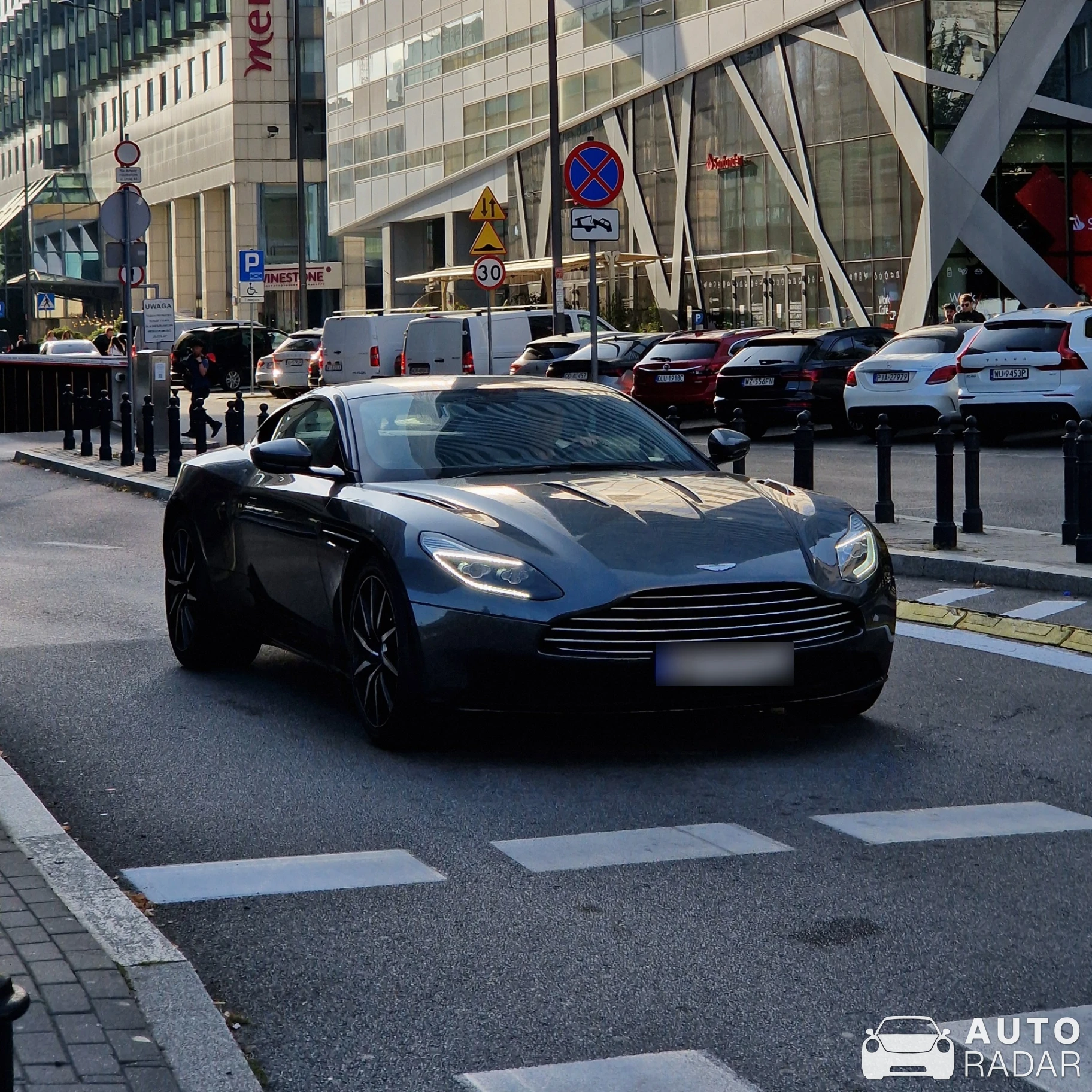 Aston Martin DB11 Launch Edition spotted in Warszawa
