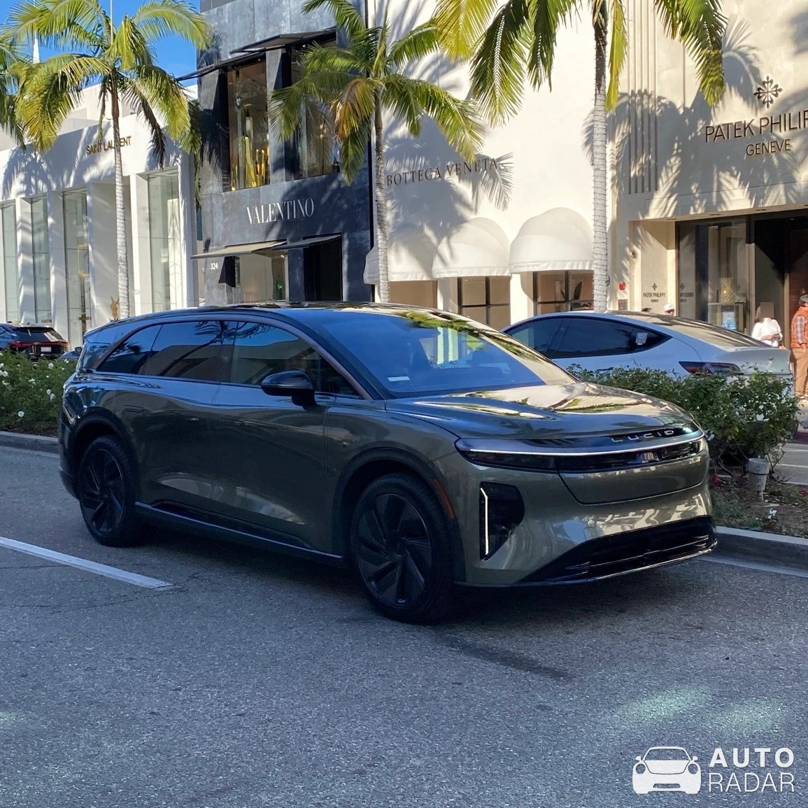 Lucid Gravity spotted in Beverly Hills