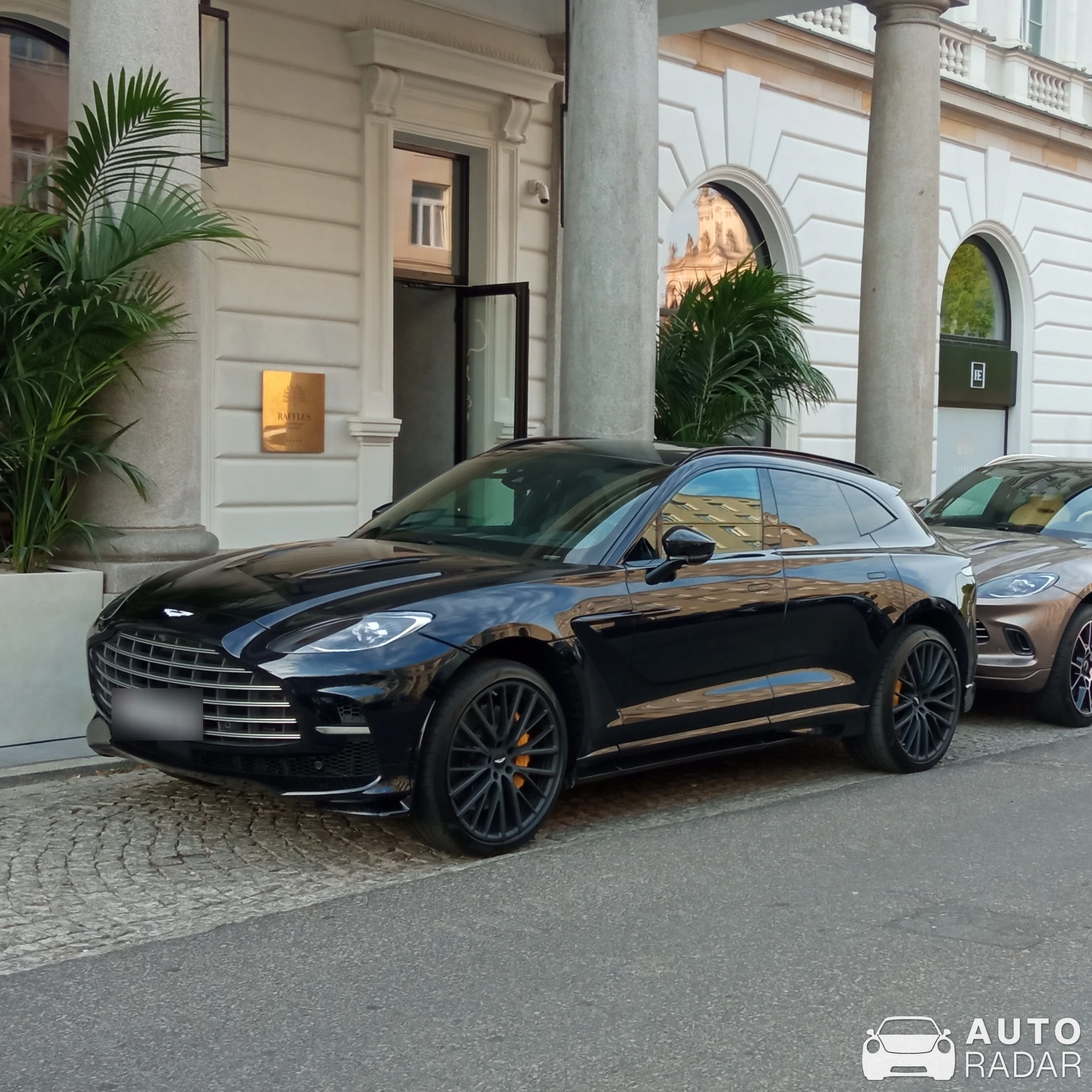 Aston Martin DBX spotted in Warszawa, Poland