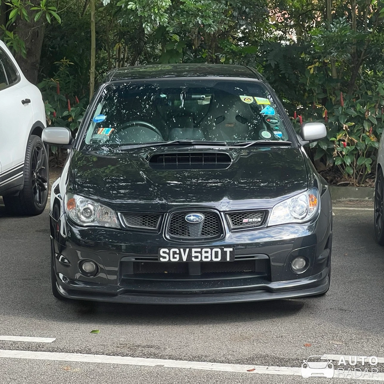 Subaru Impreza S204 spotted in Singapore