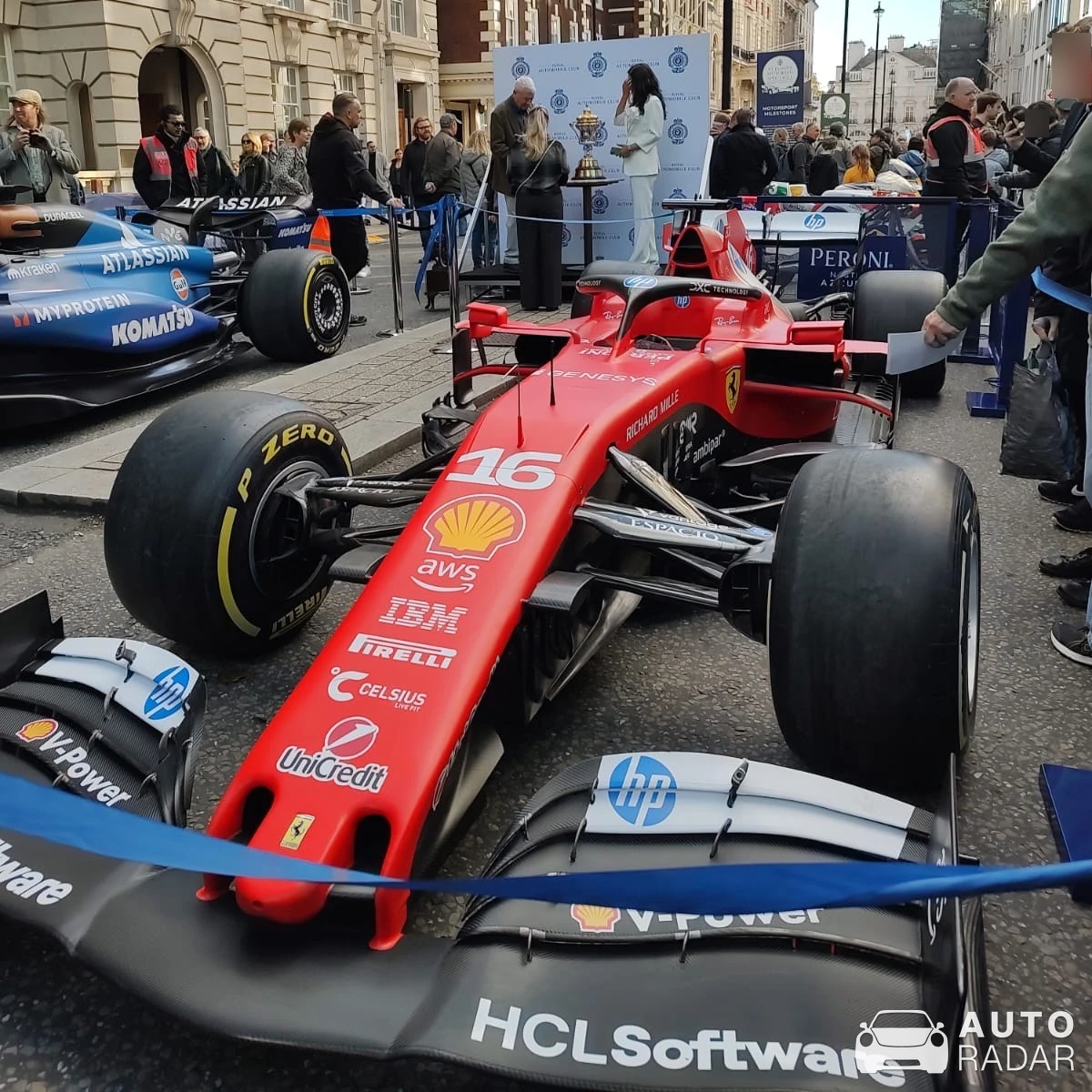 Ferrari F1 spotted in London