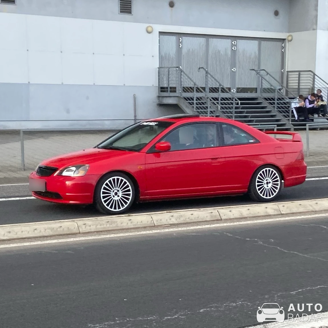 Honda Civic Coupe EM2 spotted in Nürburg