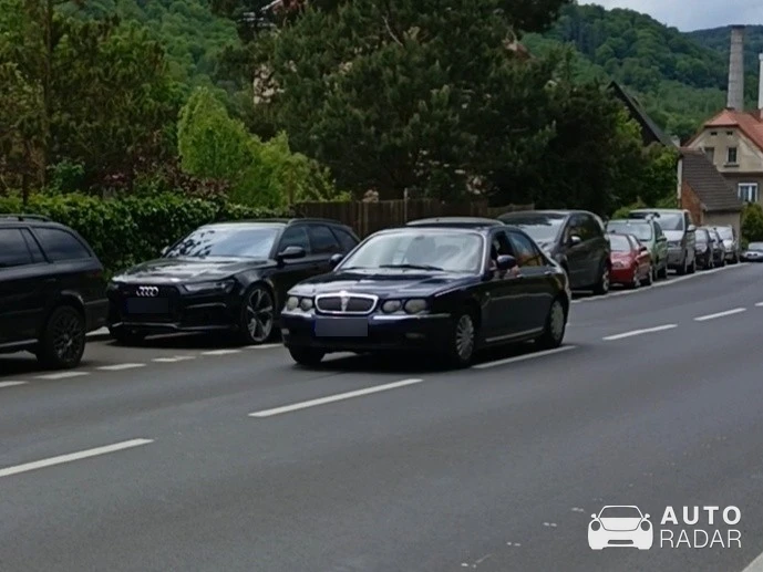Rover 75 spotted in Benešov nad Ploučnicí