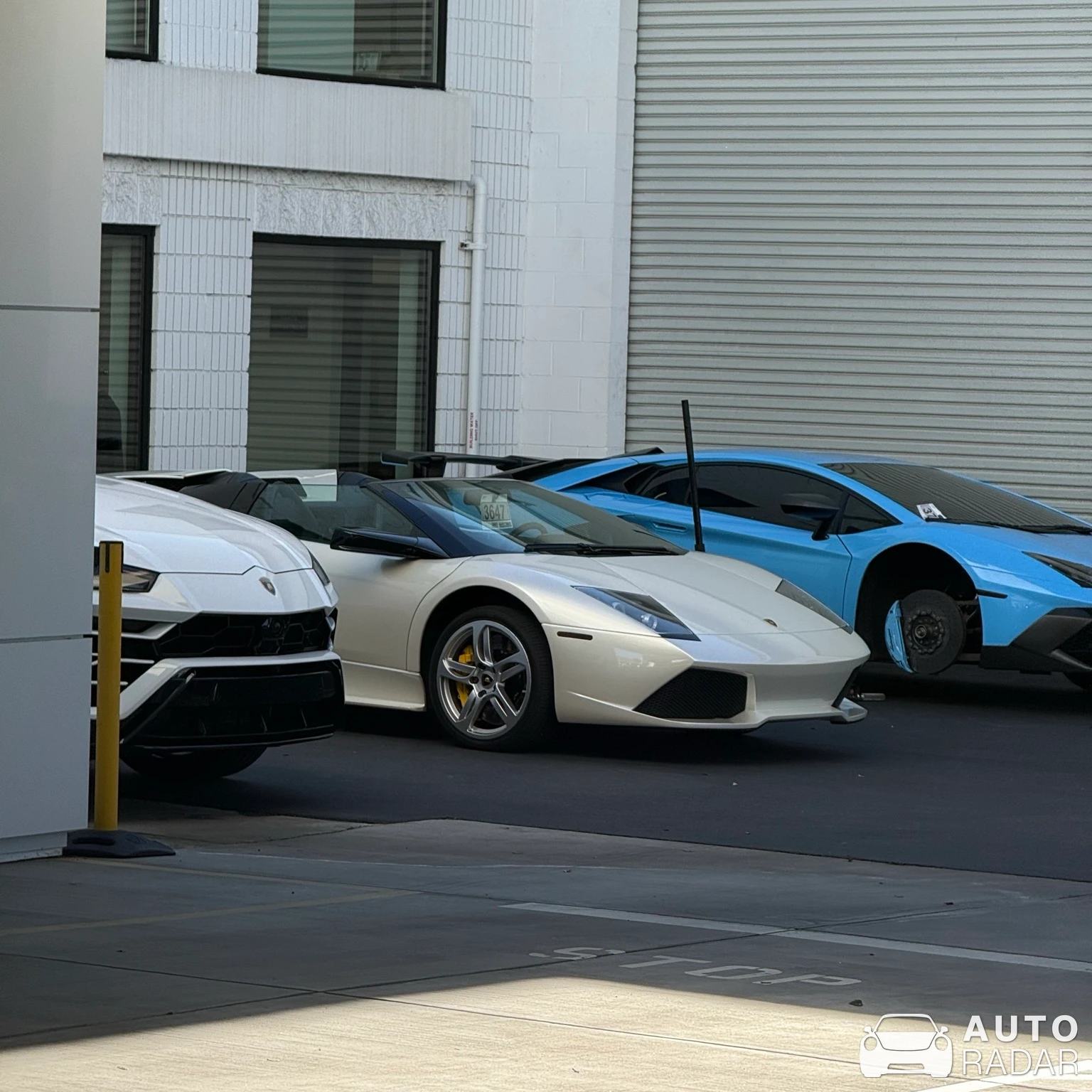 Lamborghini Murciélago LP640 Roadster spotted in Irvine, United States