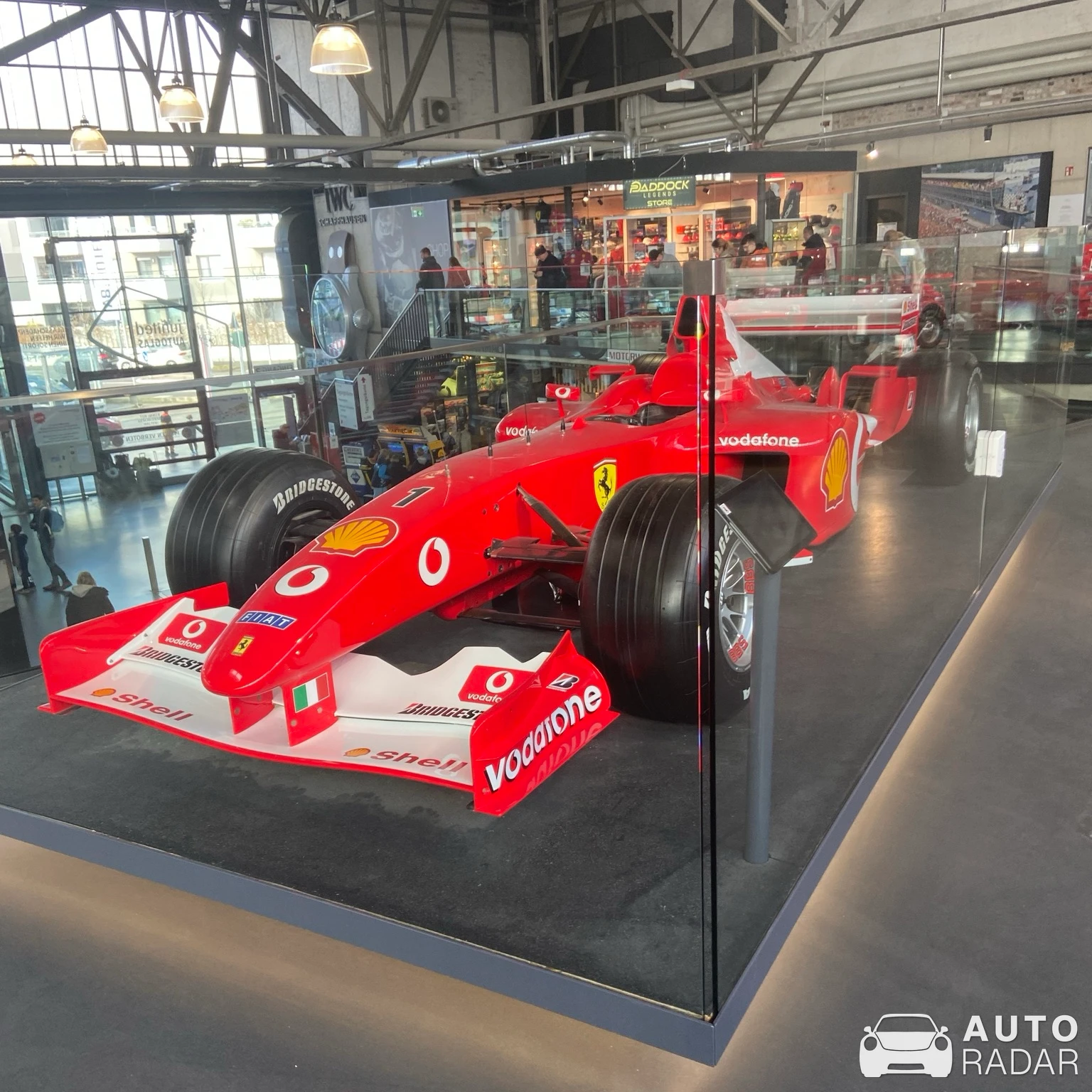 Ferrari F2003-GA spotted in Köln