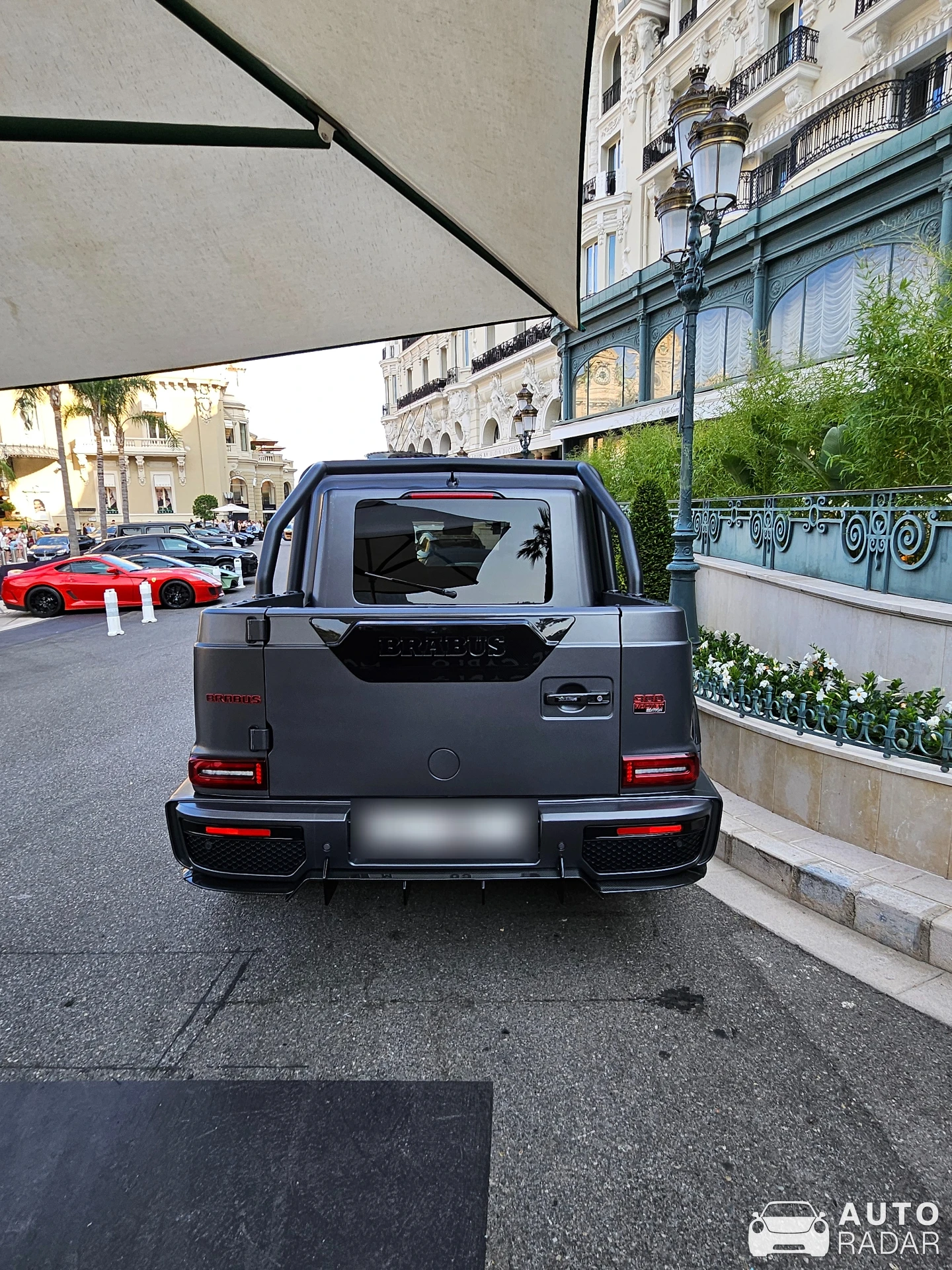 Mercedes-AMG Brabus G 800 XLP Adventure 6x6 spotted in Monaco