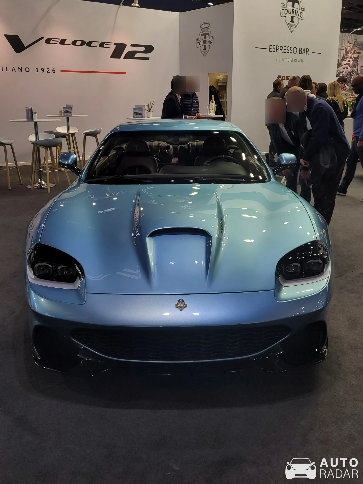 Touring Superleggera Veloce12 spotted in Paris