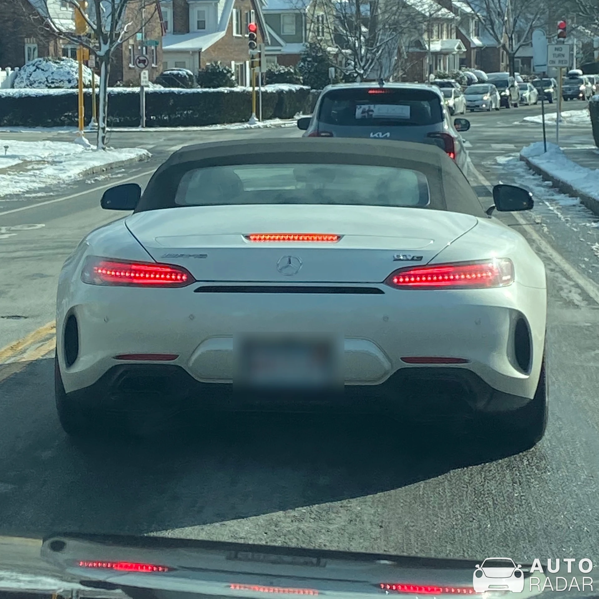 Mercedes-AMG GT C Roadster R190 spotted in Belmont, United States