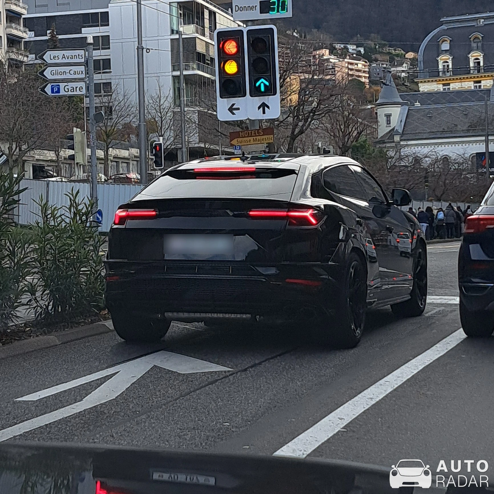 Lamborghini Urus spotted in Montreux, Switzerland