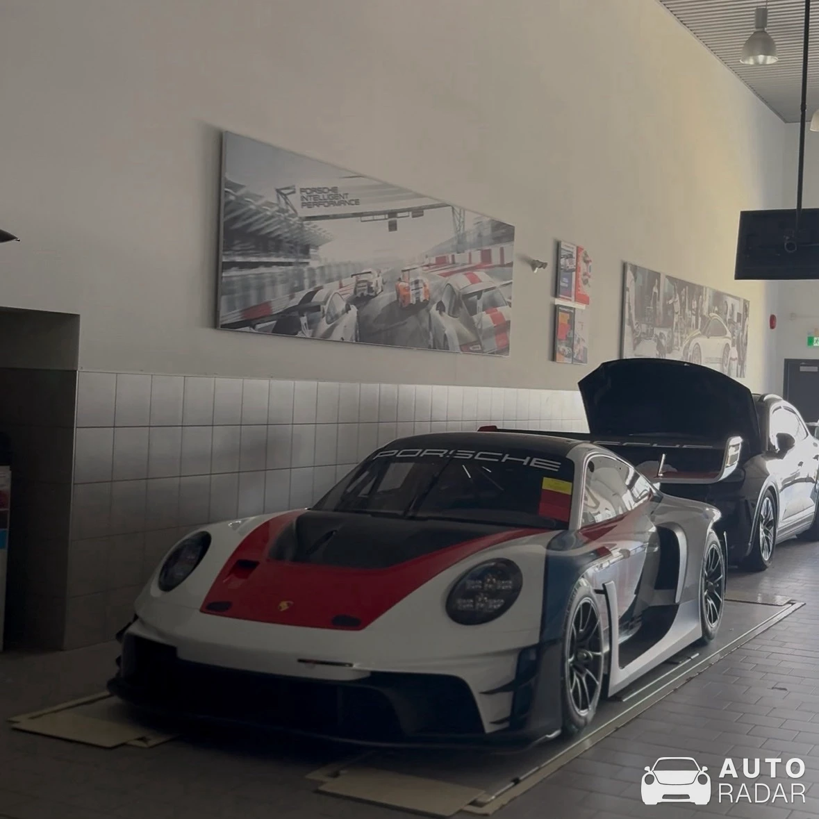 Porsche 992 GT3 R Rennsport MkI spotted in Langley
