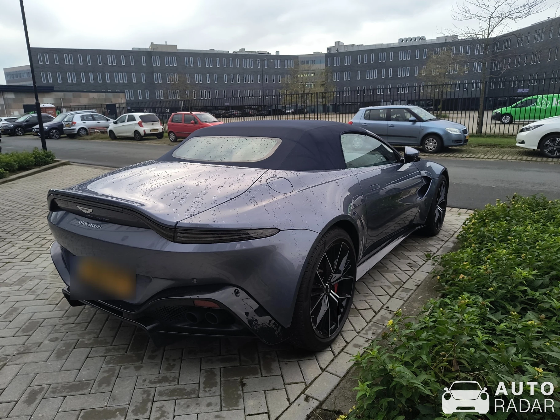 Aston Martin V8 Vantage Roadster spotted in Houten, Netherlands