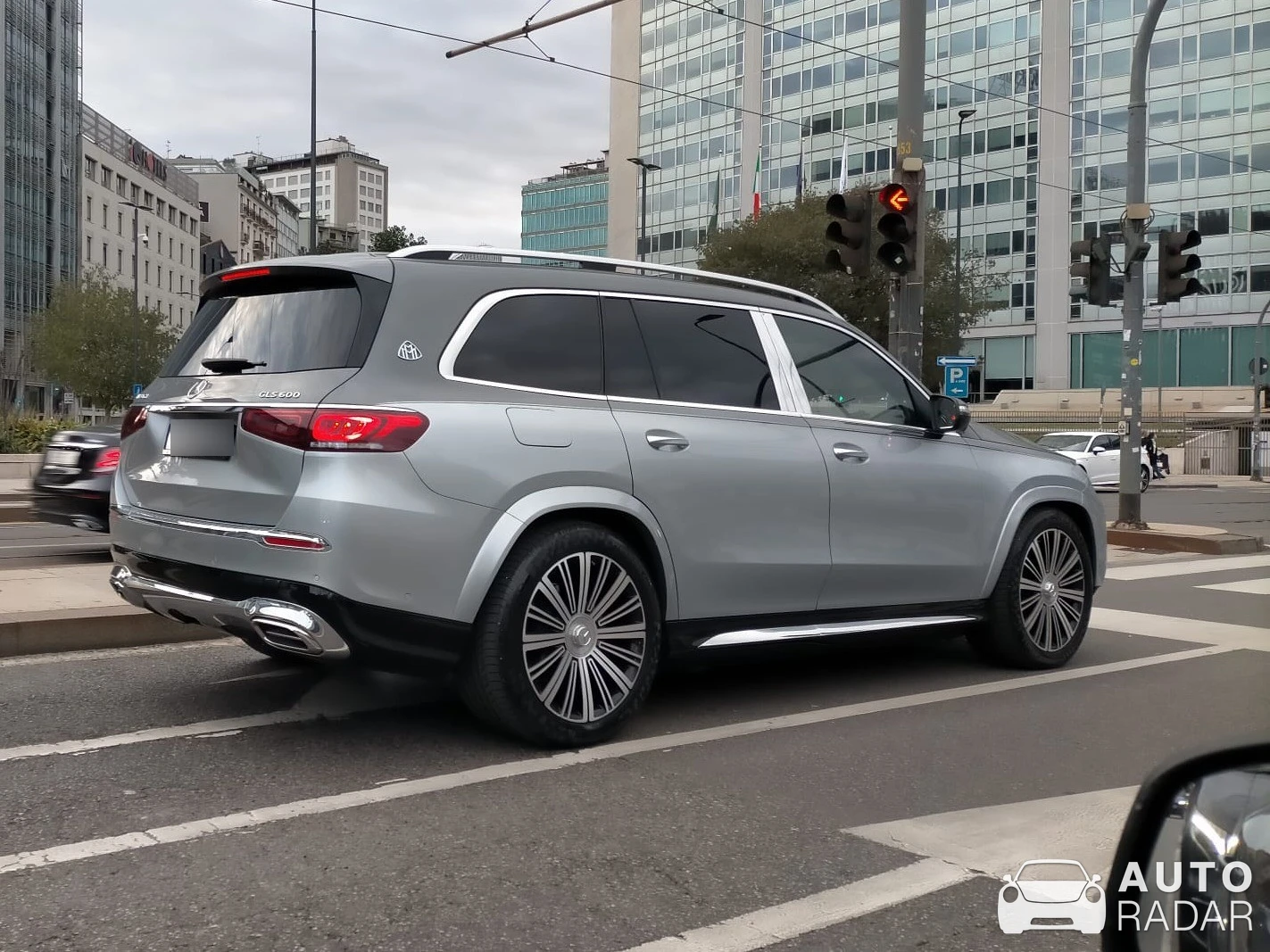 Mercedes-Maybach GLS 600 spotted in Milano, Italy