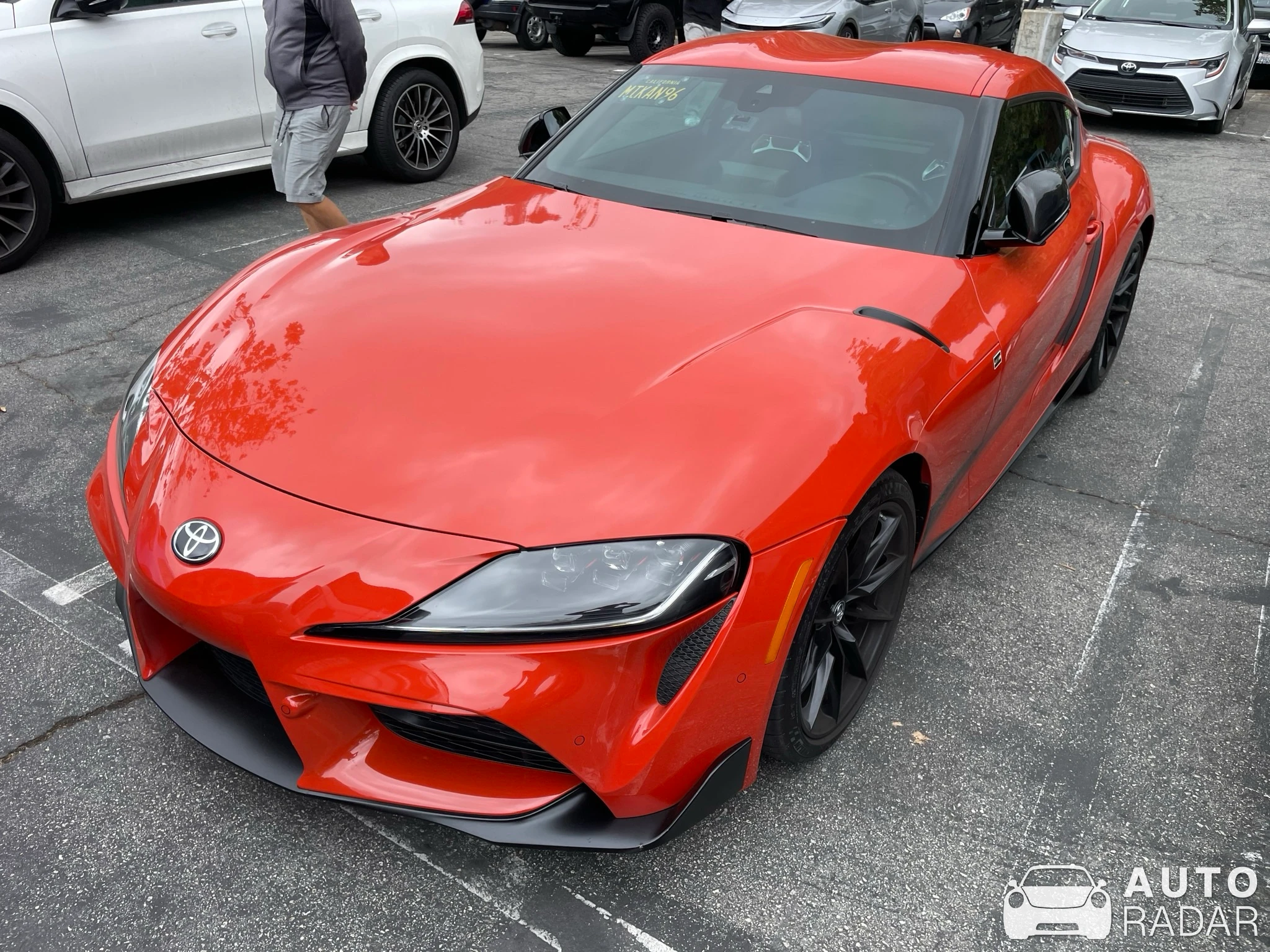 Toyota GR Supra A90 45th Anniversary Edition spotted in Pasadena