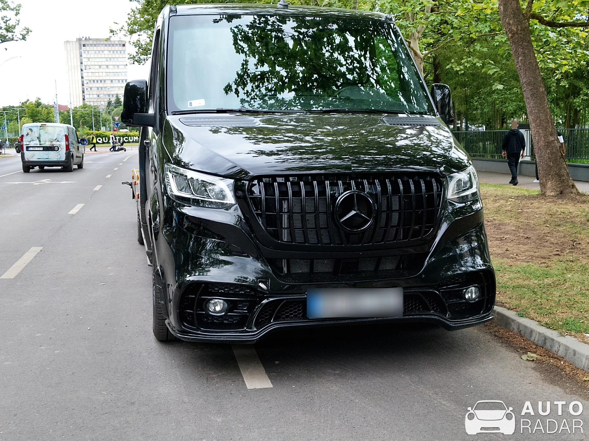 Mercedes-Benz Sprinter spotted in , Hungary